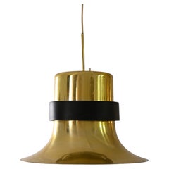 Scandinavian gold lamp