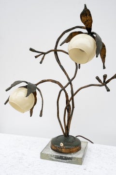 Lampada scultura vintage