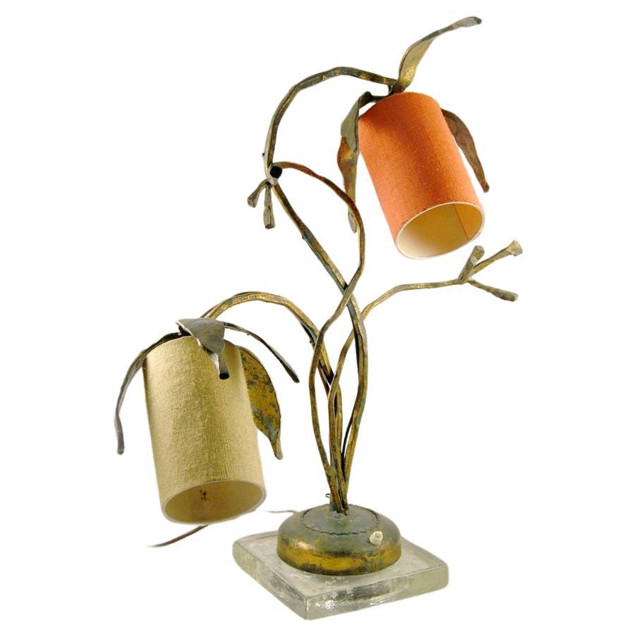Lampe sculpture vintage  en vente