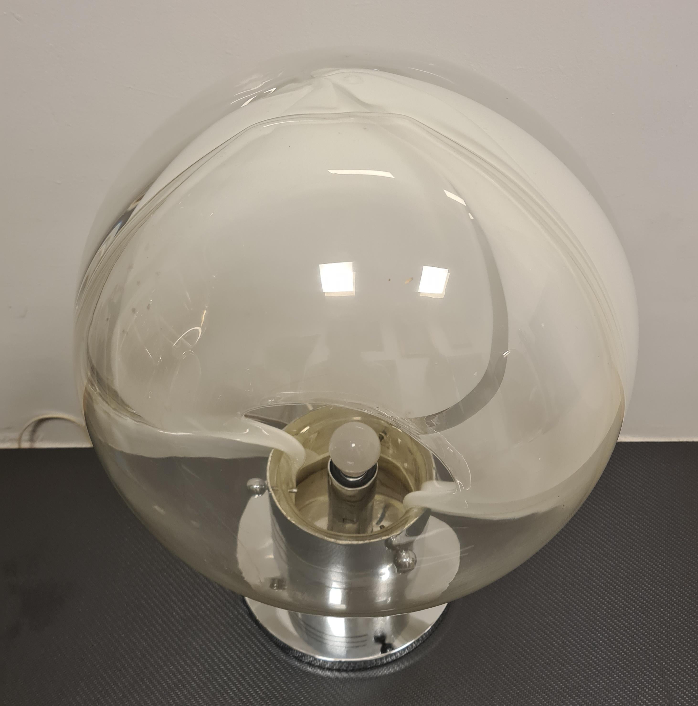Italian Membrane series lamp by Toni Zuccheri for Venini For Sale