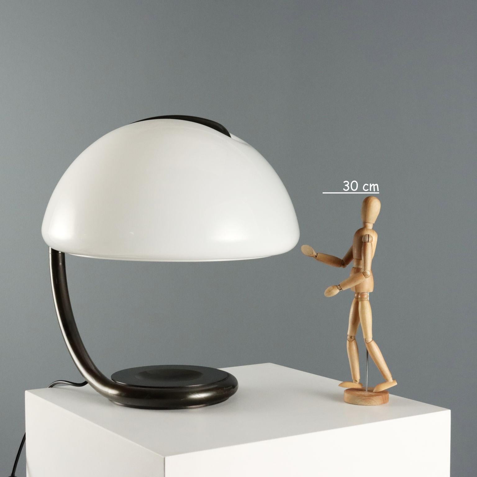 Lámpara 'Serpente' 1960s Producción Martinelli Luce Moderno de mediados de siglo en venta