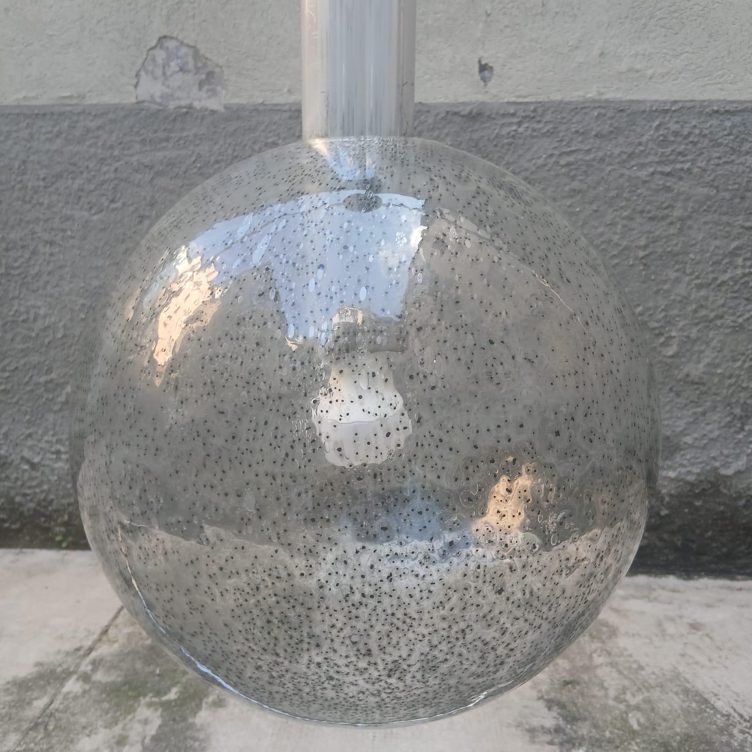 Mid-Century moderno Lampada “Sfera” - Vetro Bollicine - Afra & Tobia Scarpa - Flos - Italia Anni ’60 in vendita