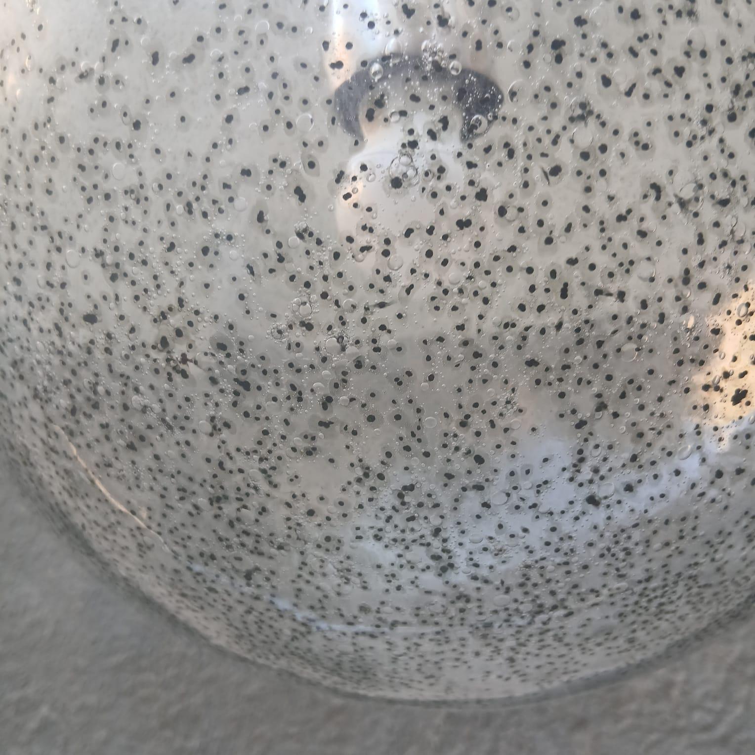 Italian Lampada “Sfera” - Vetro Bollicine - Afra & Tobia Scarpa - Flos - Italia Anni ’60 in vendita