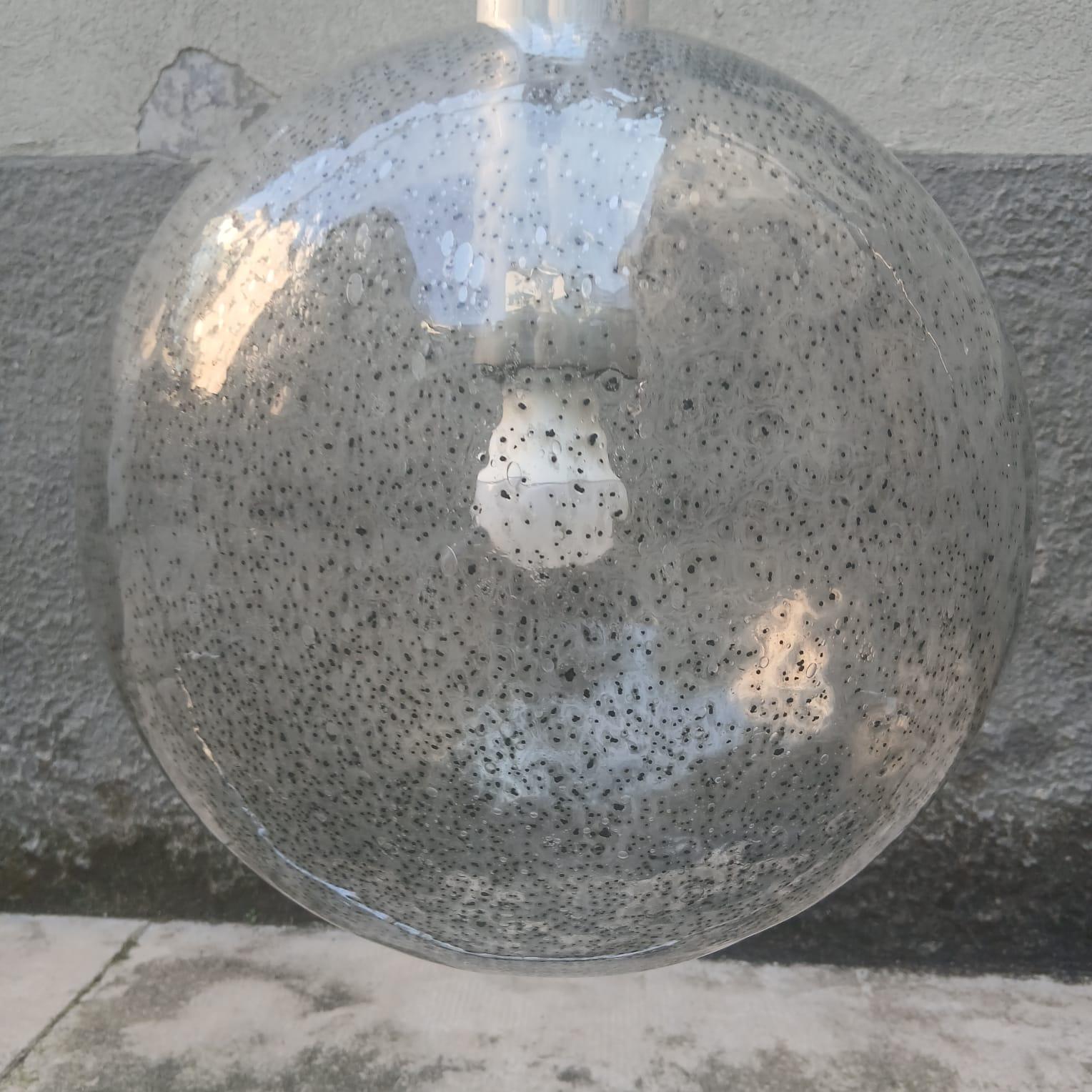20th Century Lampada “Sfera” - Vetro Bollicine - Afra & Tobia Scarpa - Flos - Italia Anni ’60 in vendita