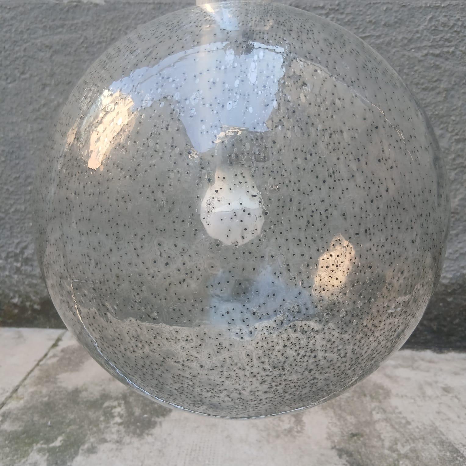 Lampada “Sfera” - Vetro Bollicine - Afra & Tobia Scarpa - Flos - Italia Anni ’60 in vendita 2