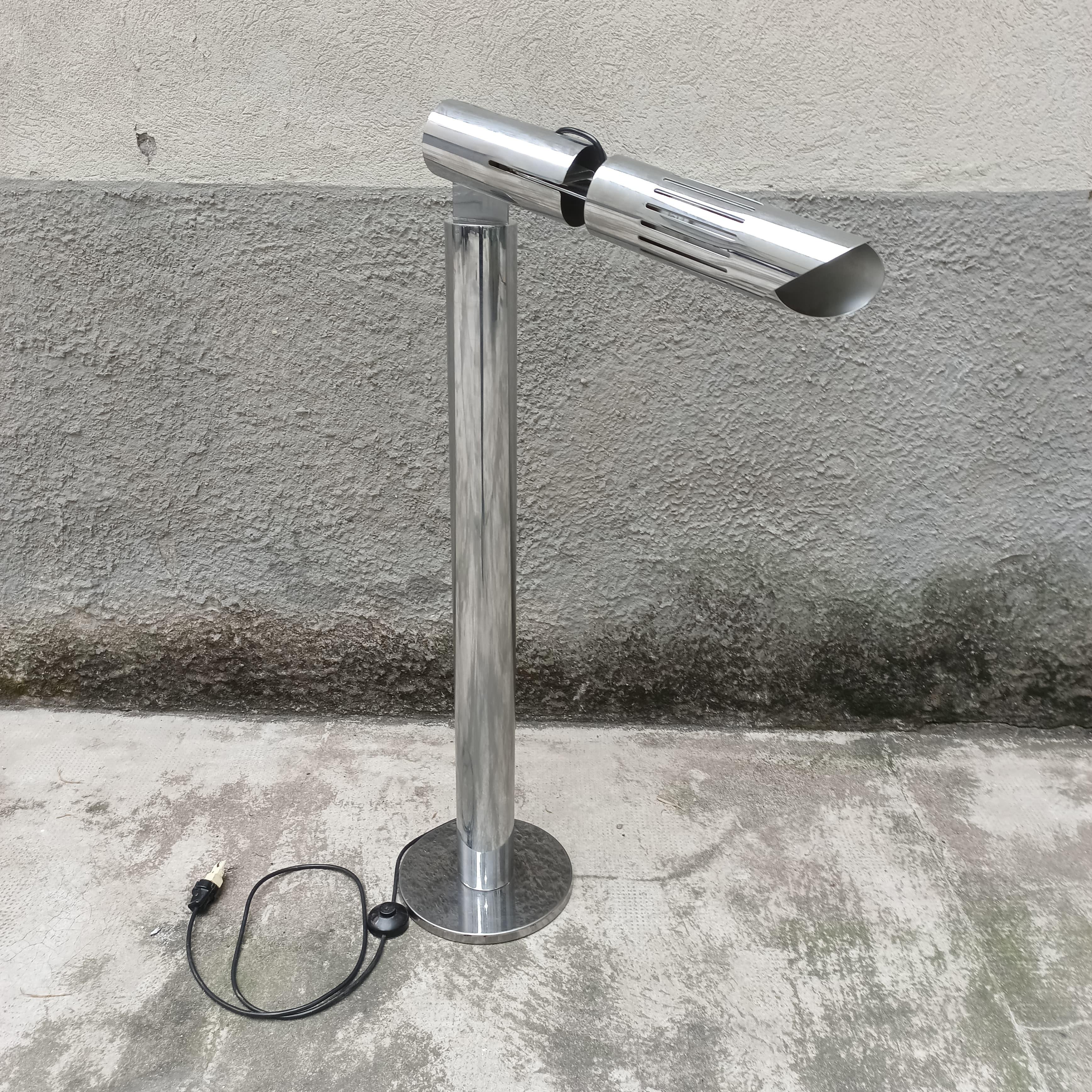 Ère spatiale Lampe articulée à lumière variable - Gabriele D'Ali pour Francesconi - Italie - années 60 en vente