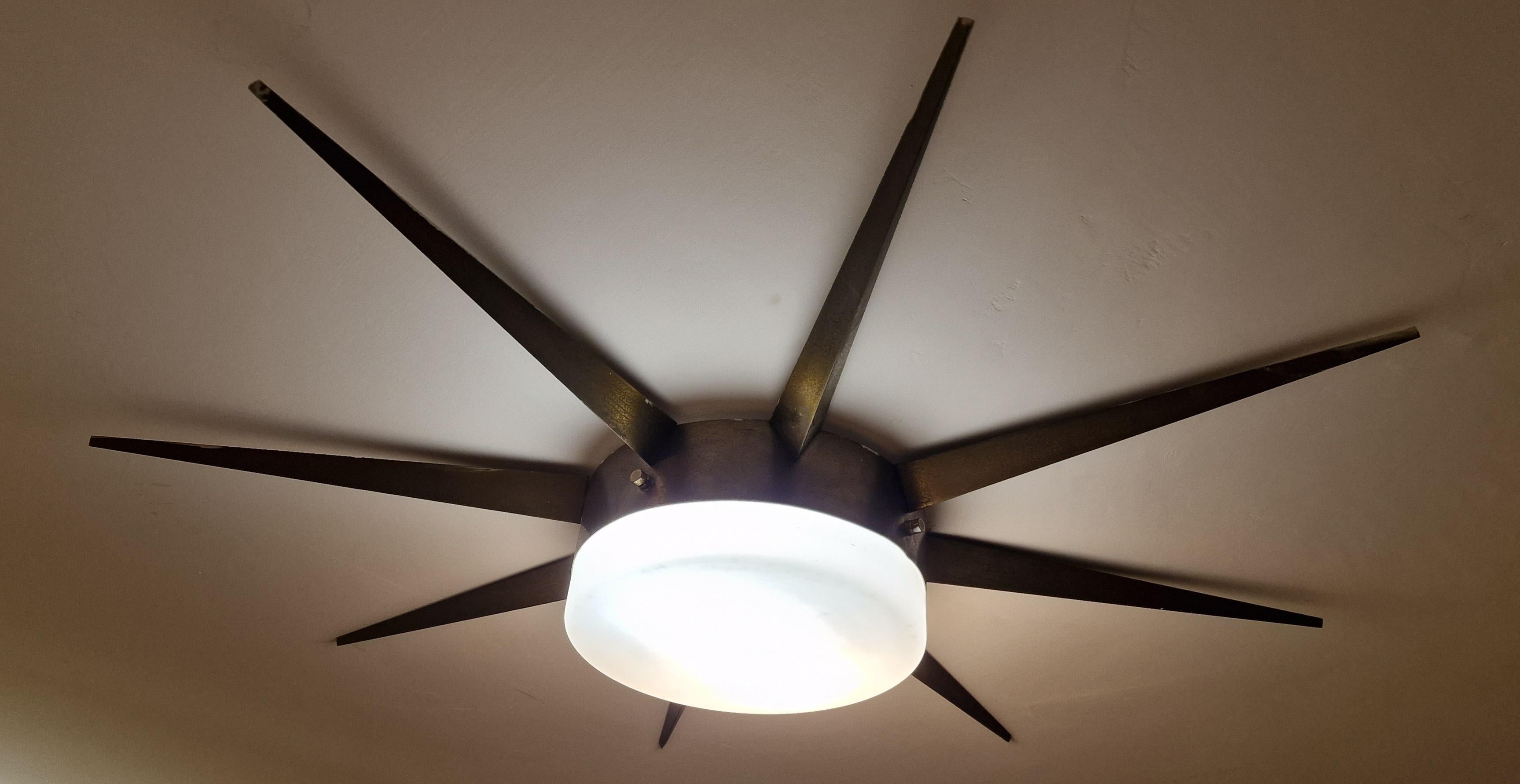 Italian Lampada Sole Piccolo Arredoluce Monza per Gio Ponti 6 esemplari per London Hotel in vendita
