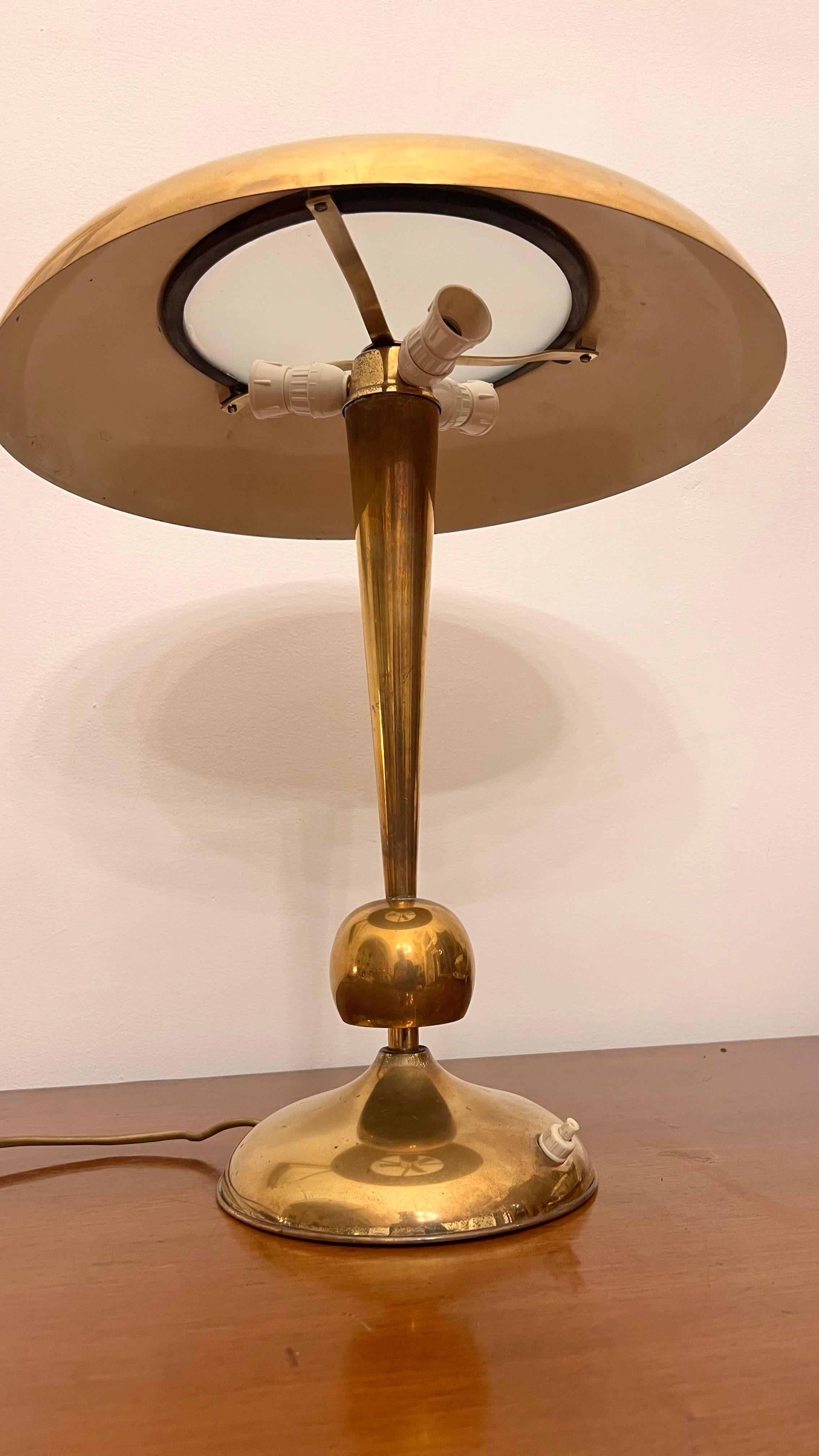 Lámpara de mesa Torlasco para Lumi Milano Latón en venta