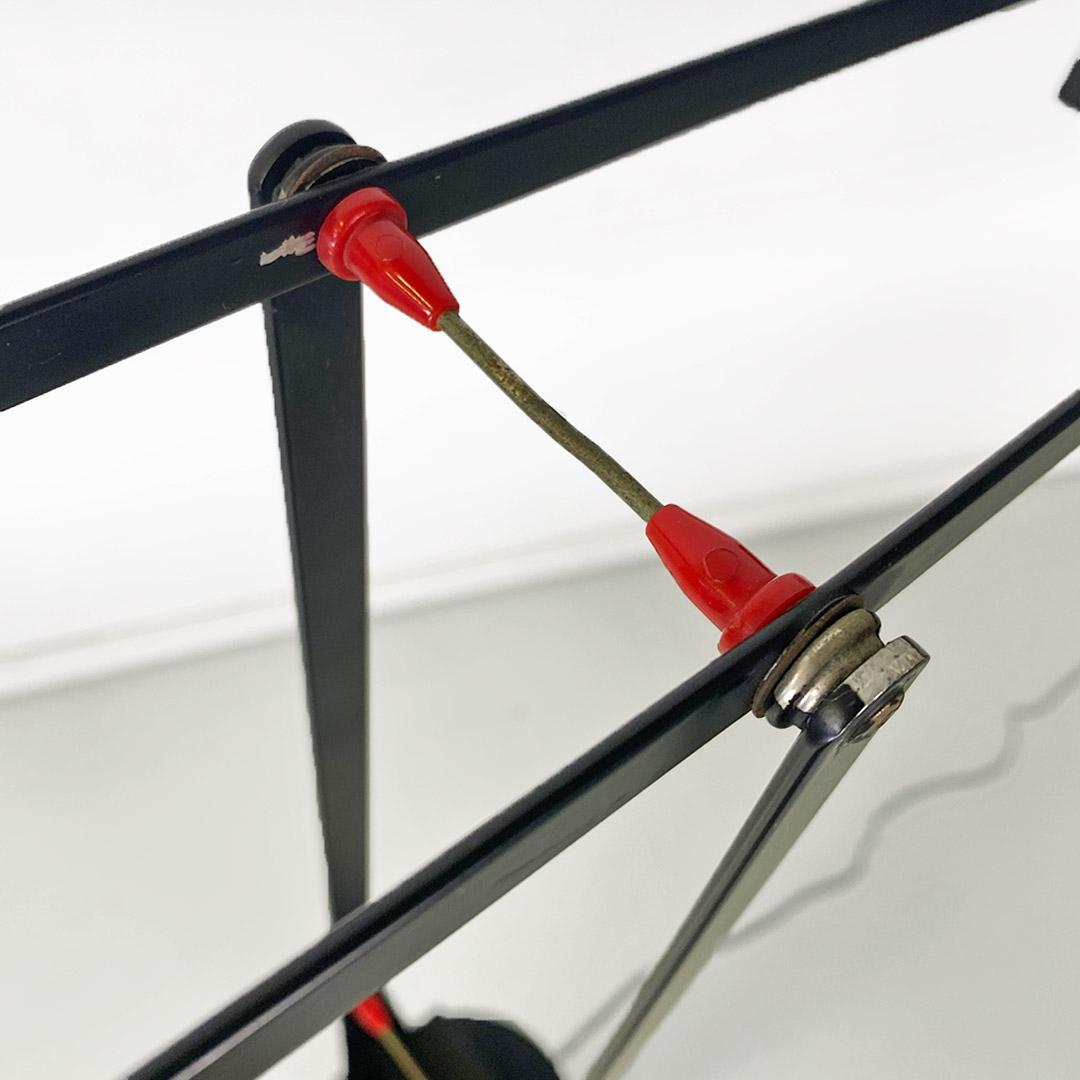 Italian modern black metal floor Tizio lamp by Richard Sapper for Artemide, 1979 For Sale 4
