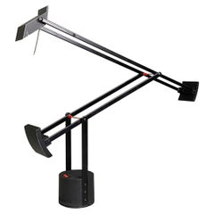 Tizio modern Italian black metal lamp, Richard Sapper for Artemide 1979