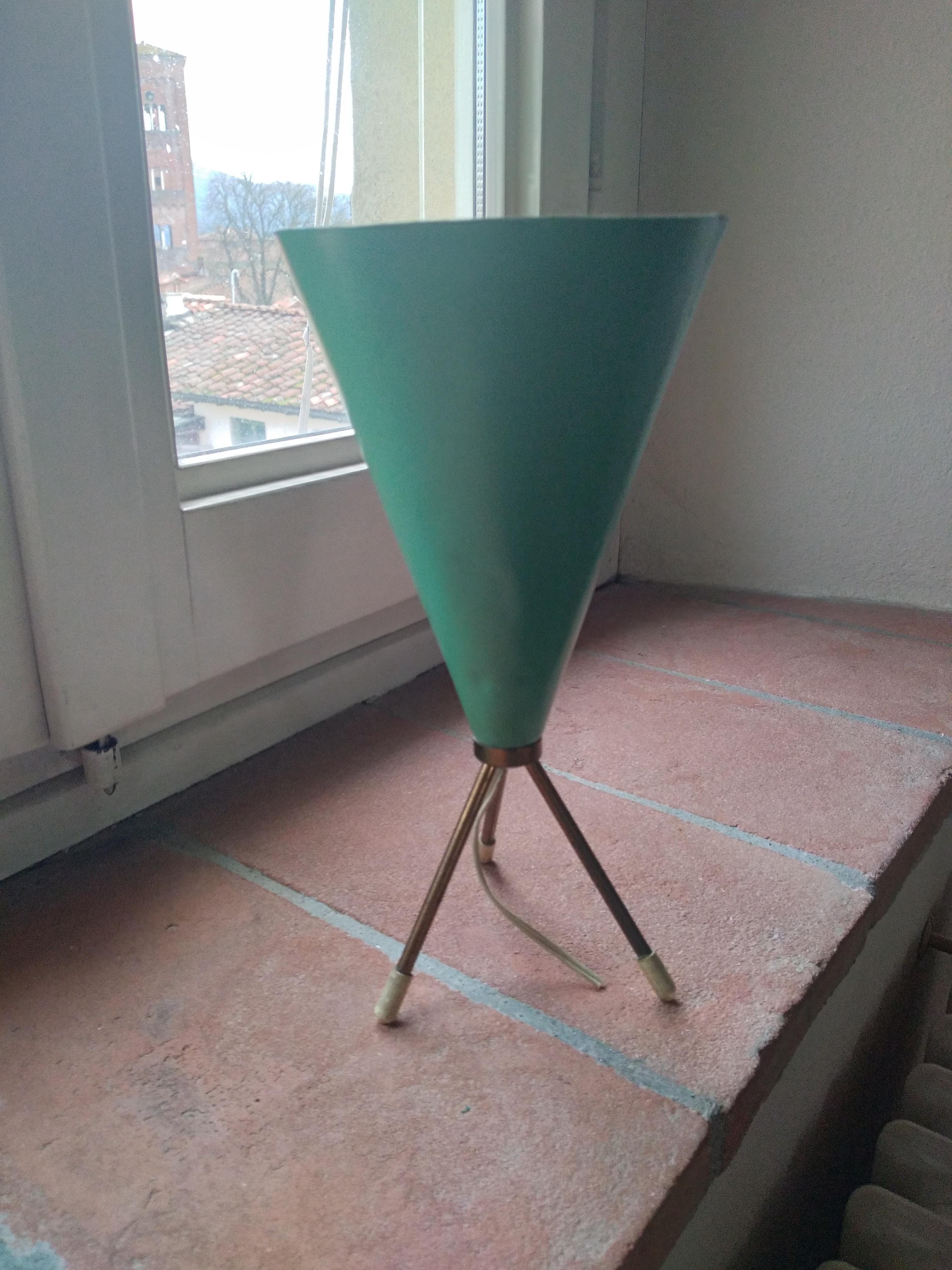Mid-20th Century Mid-Century Modern Italy 1950s Tripod Lamp  For Sale
