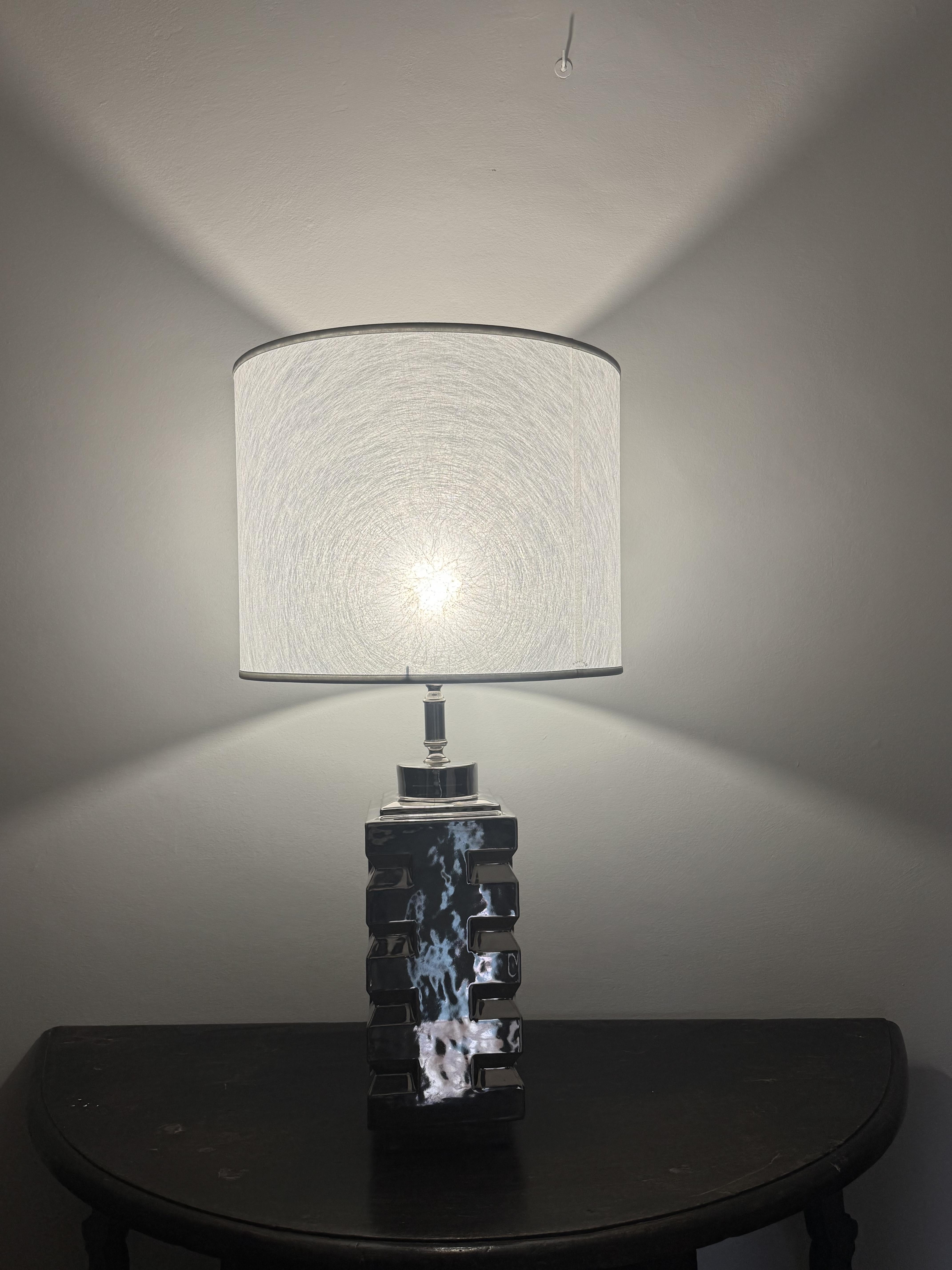 Lampada Ugo Zaccagnini in Keramik, 60 Jahre im Zustand „Gut“ im Angebot in Bastia Umbra, IT