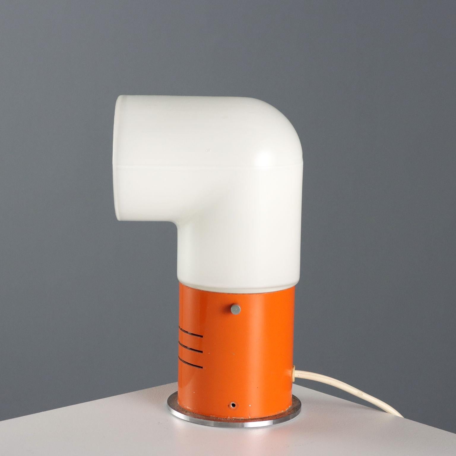 Enameled Vintage 70s Lamp For Sale