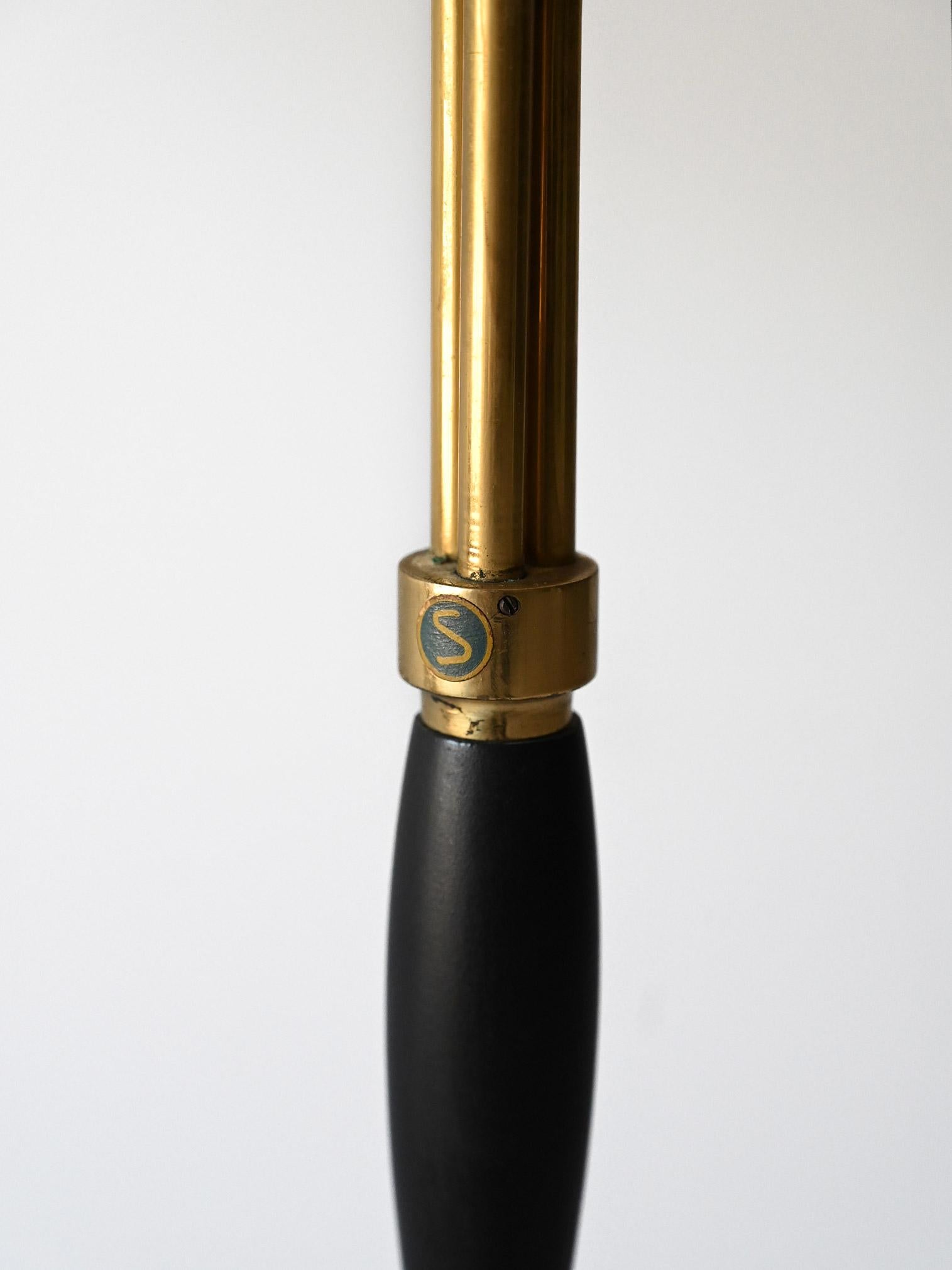 Vintage lamp with three points of light For Sale 4