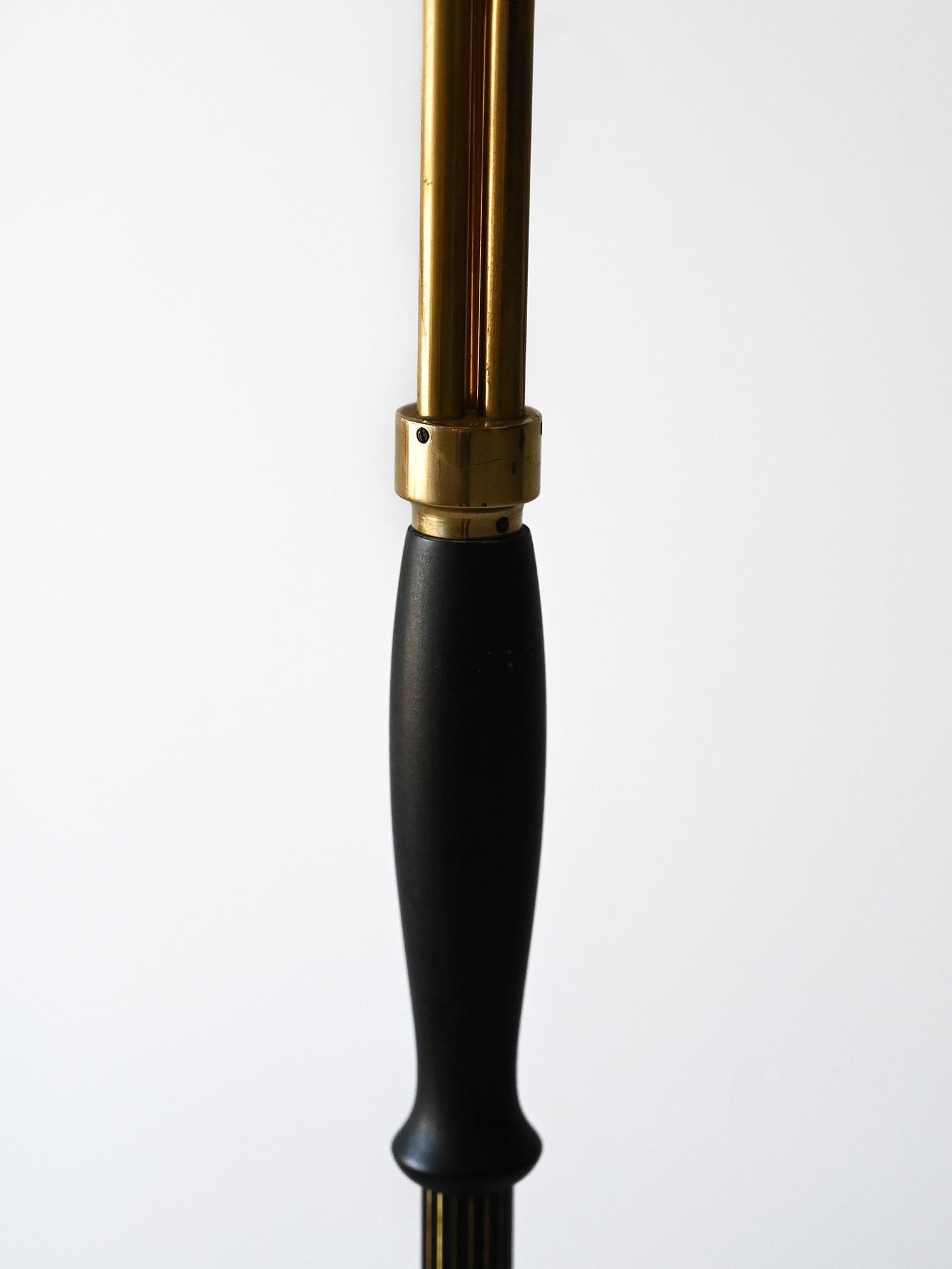 Metal Vintage lamp with three points of light For Sale
