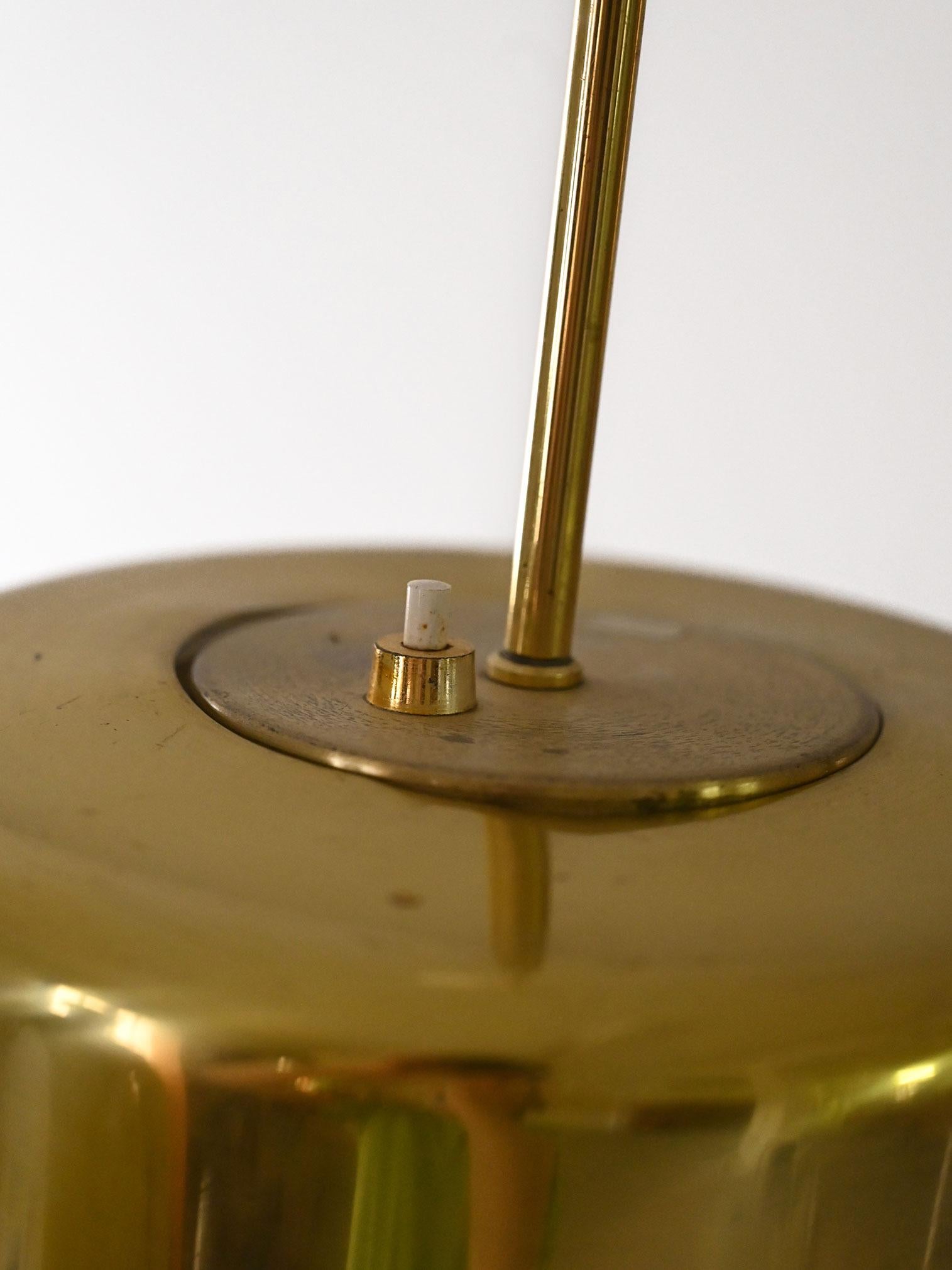 Lampe vintage scandinave avec cercles Bon état - En vente à Brescia, IT
