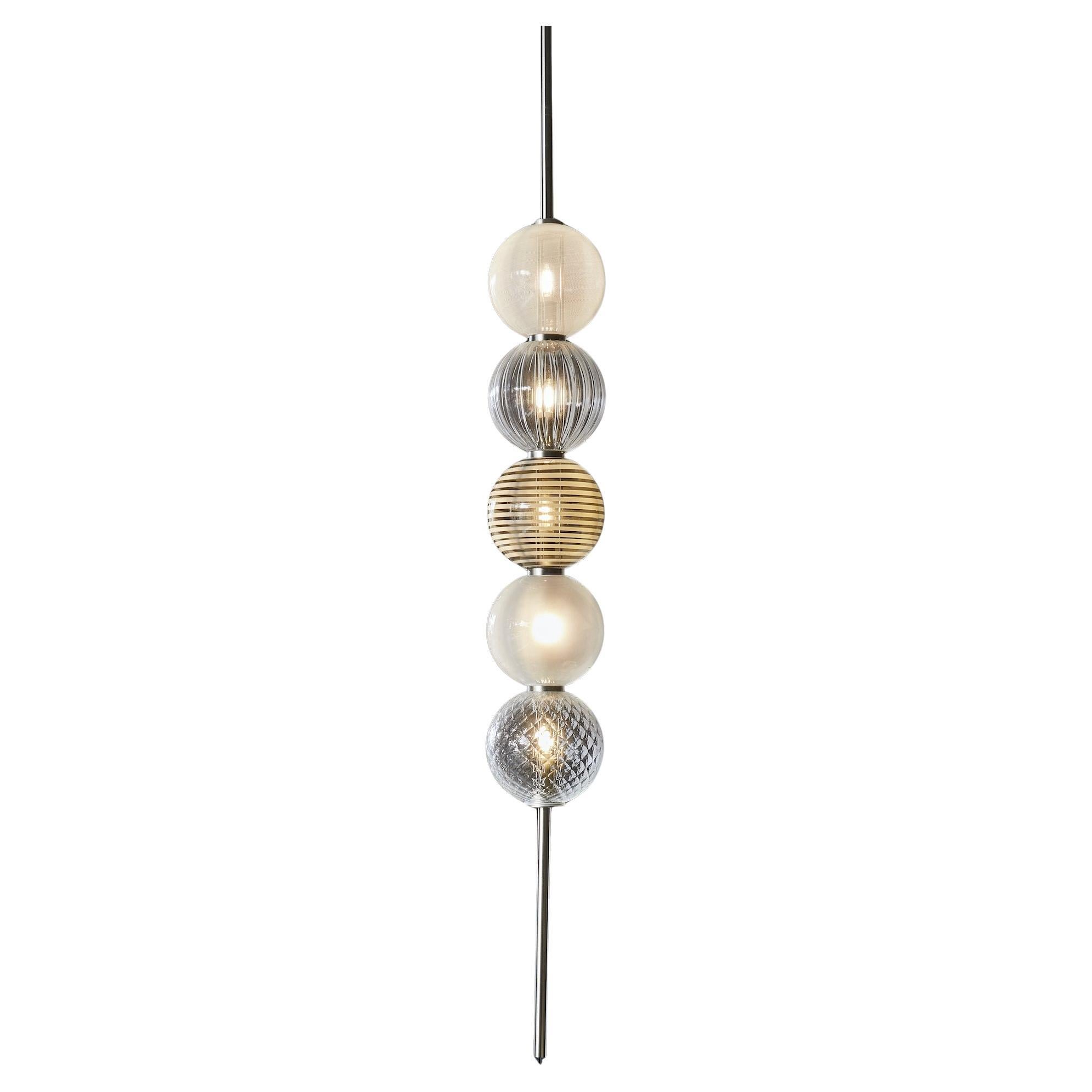 LampadaAbaco disegnata da Guggisberg & Baldwin prodotta da Venini anni 90 in vendita