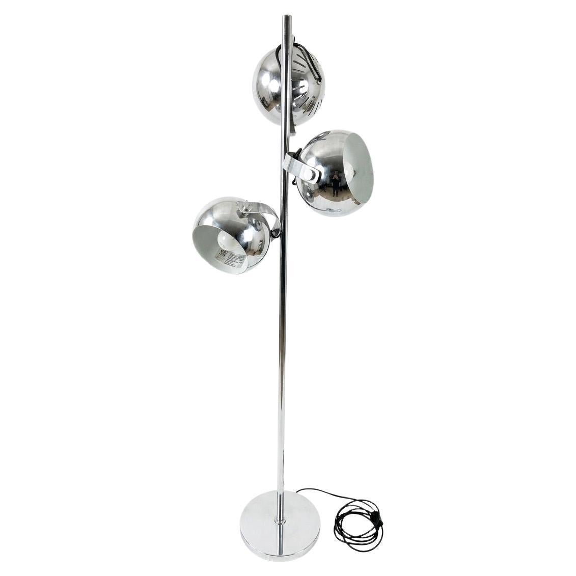 Lampadaire 3 boules Goffredo Reggiani en venta
