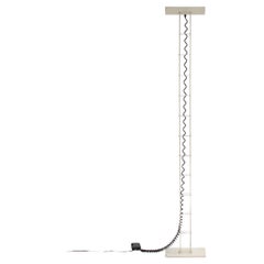 Lampadaire blanc Arelux - Italien, 1980