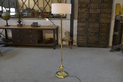 Lampadaire en laiton Art déco 1930's