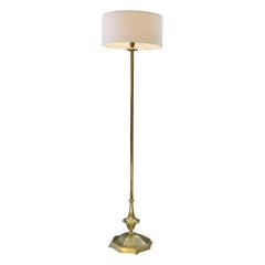 Lampadaire en laiton Art déco 1930's