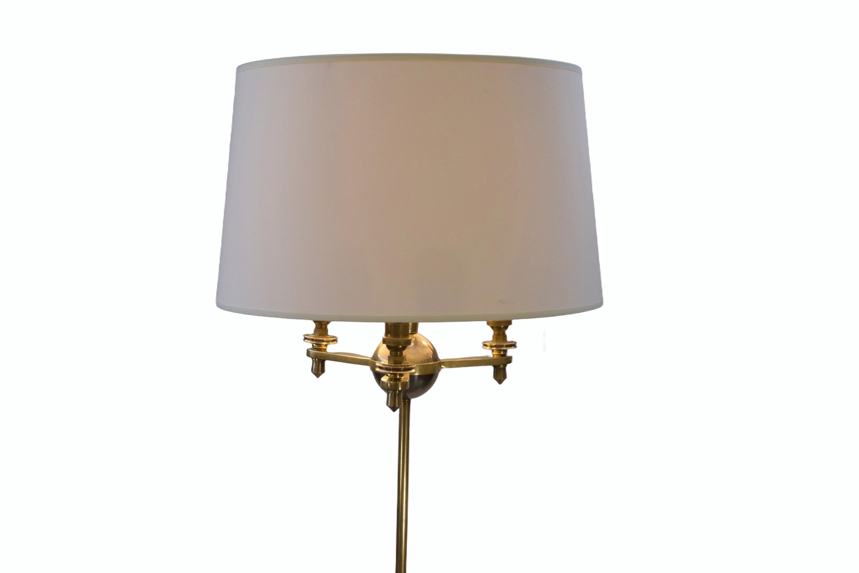 Lampada néoclassique par Henri Petitot pour l'atelier Petitot Paris France In condizioni buone in vendita a TOURCOING, FR