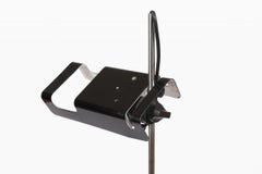 Lampadaire Noir Laqué “Spider 3319”, Conçu Par Joe Colombo Pour Oluce, 1967