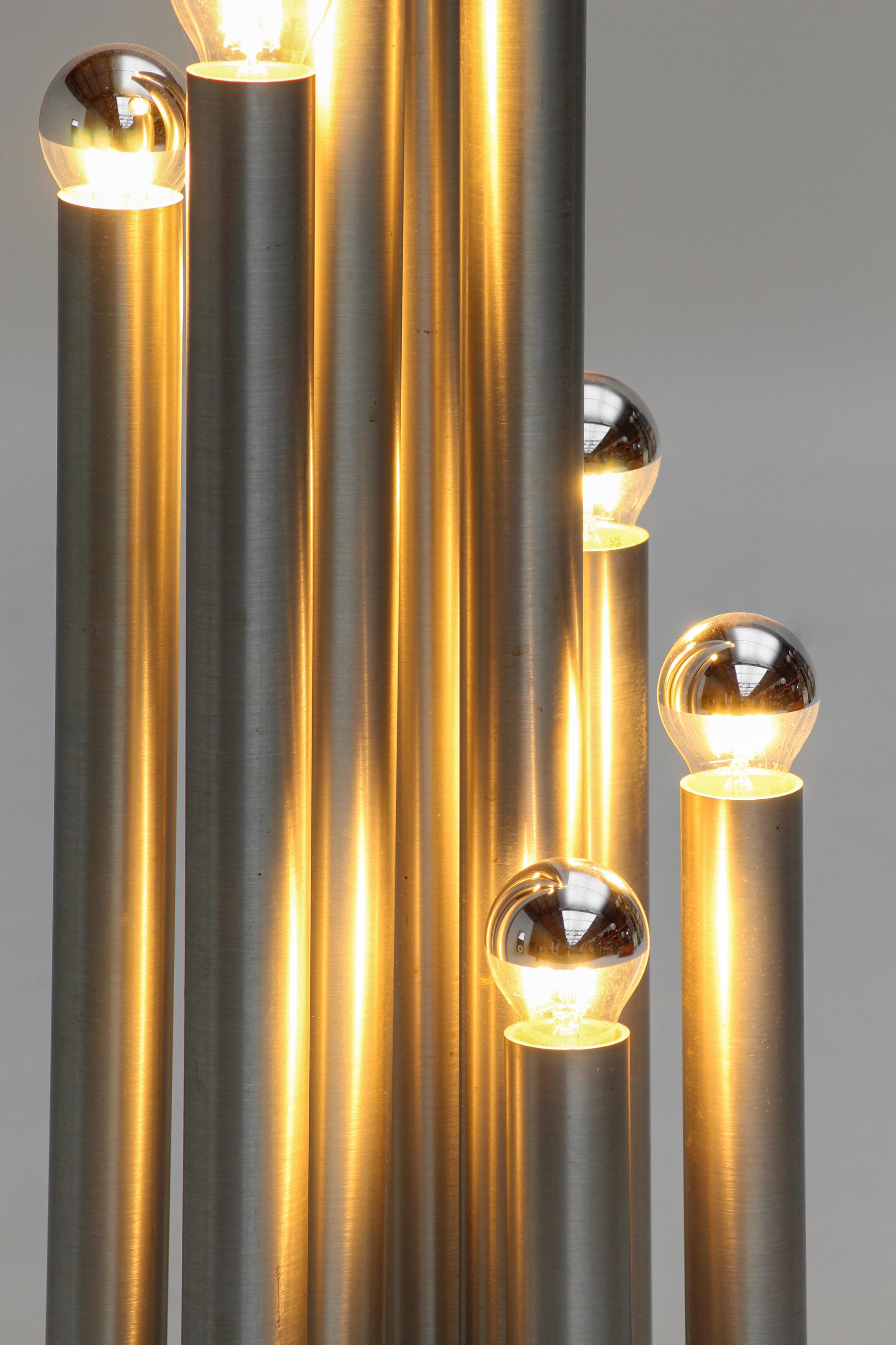 20th Century Lampadaire Orgue par Gaetano Sciolari For Sale