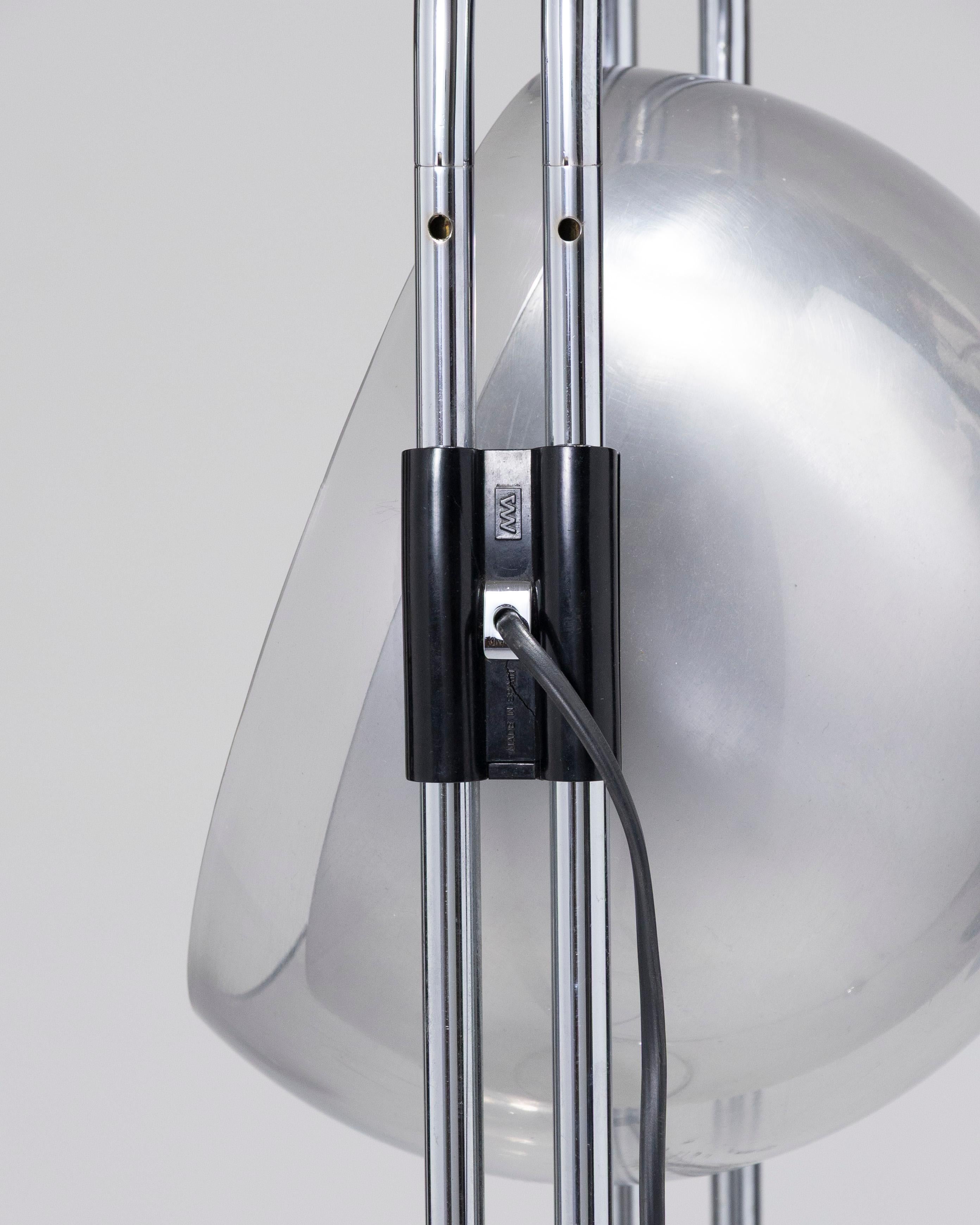 Lampadaire A Space, Andre Ricard, Metalarte, 1970 en vente 6