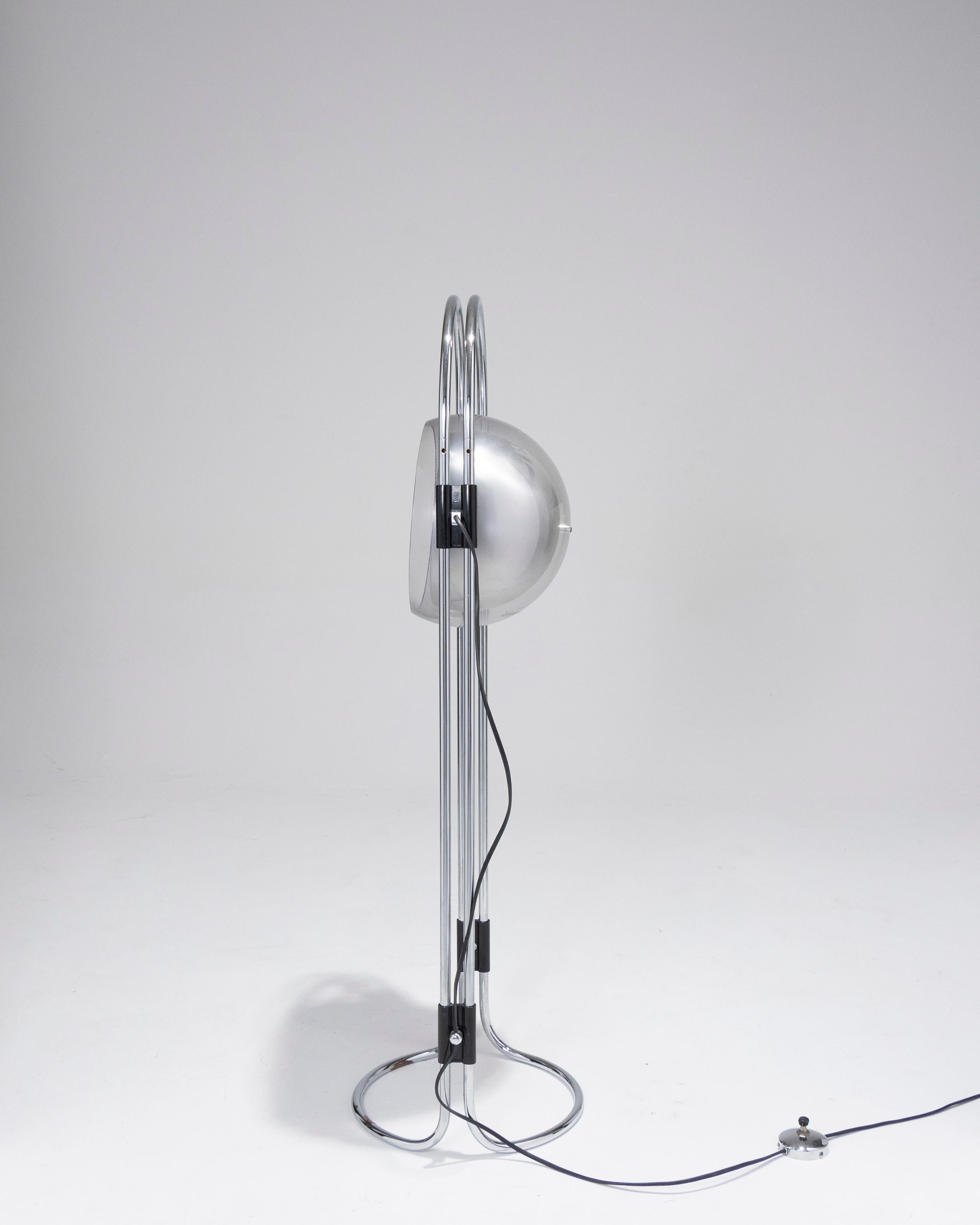 20ième siècle Lampadaire A Space, Andre Ricard, Metalarte, 1970 en vente