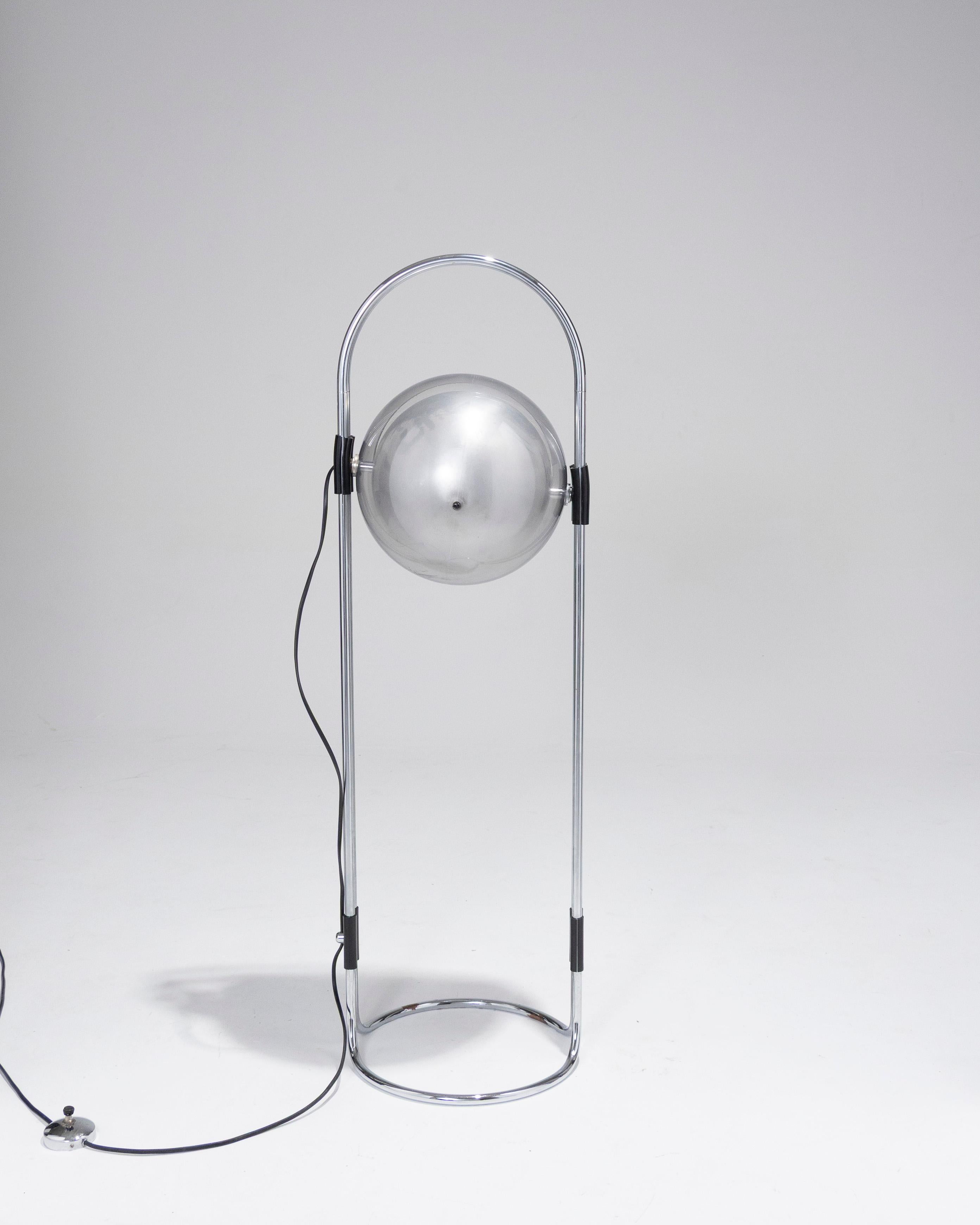Métal Lampadaire A Space, Andre Ricard, Metalarte, 1970 en vente
