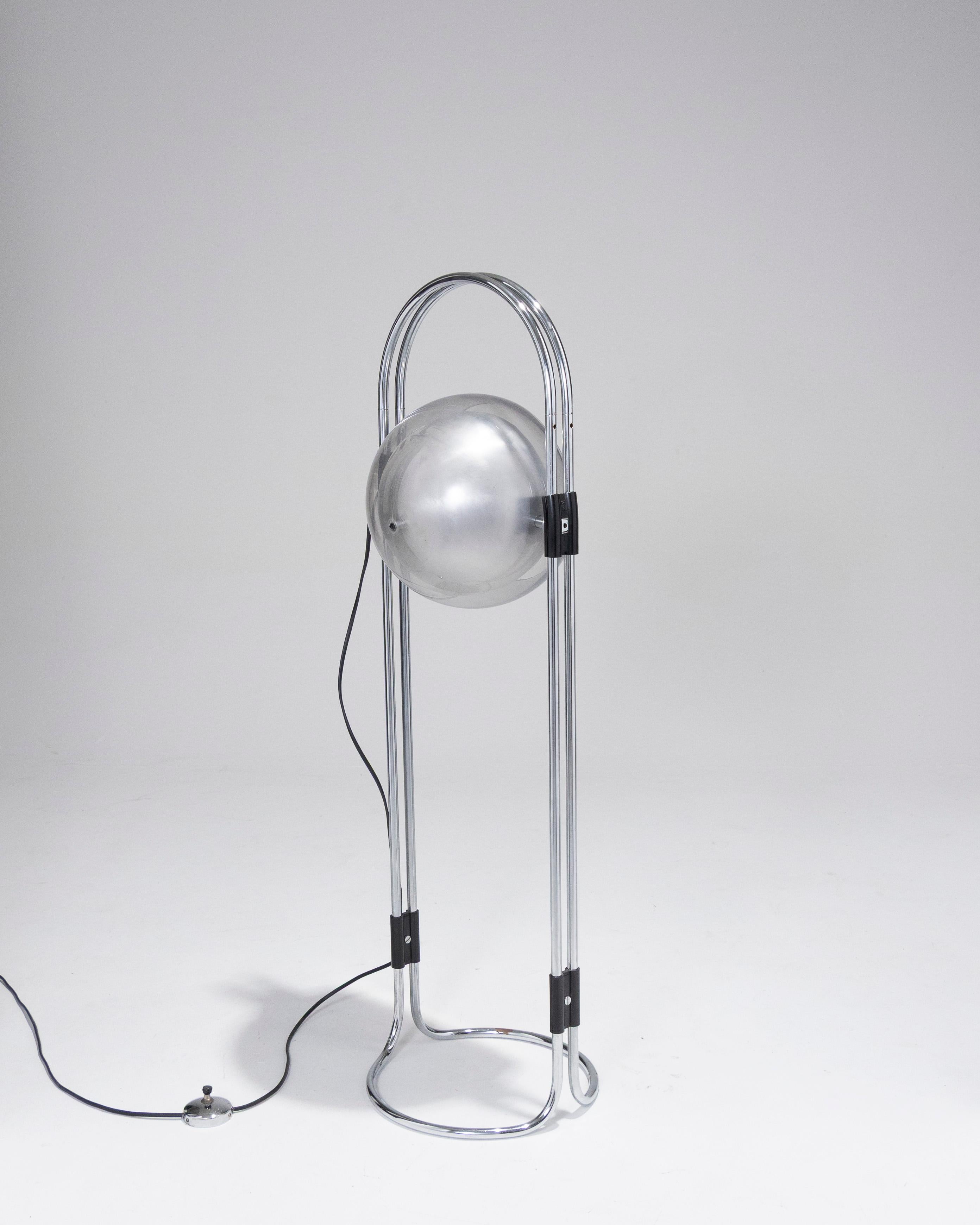 Lampadaire A Space, Andre Ricard, Metalarte, 1970 en vente 1