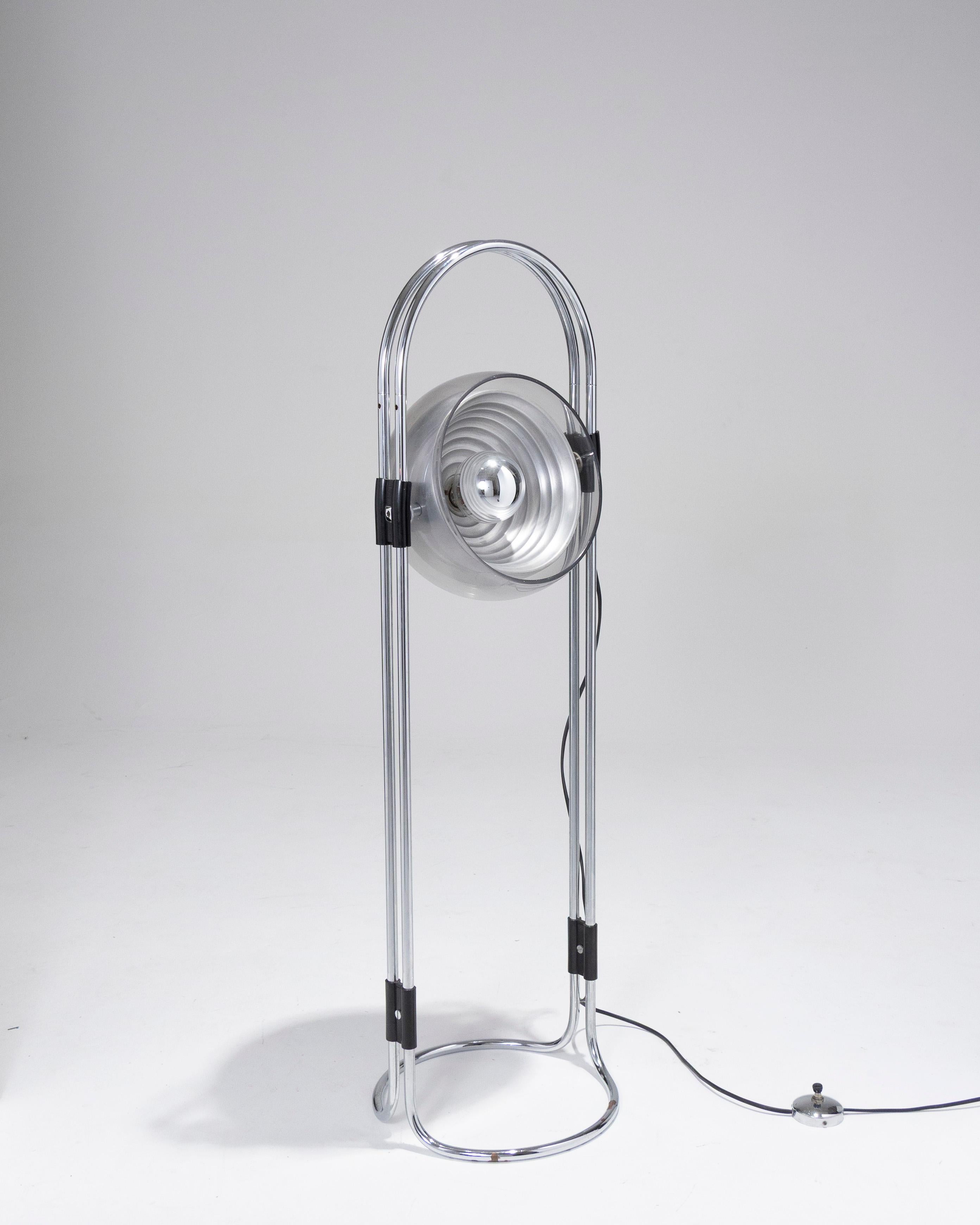 Lampadaire A Space, Andre Ricard, Metalarte, 1970 en vente 3
