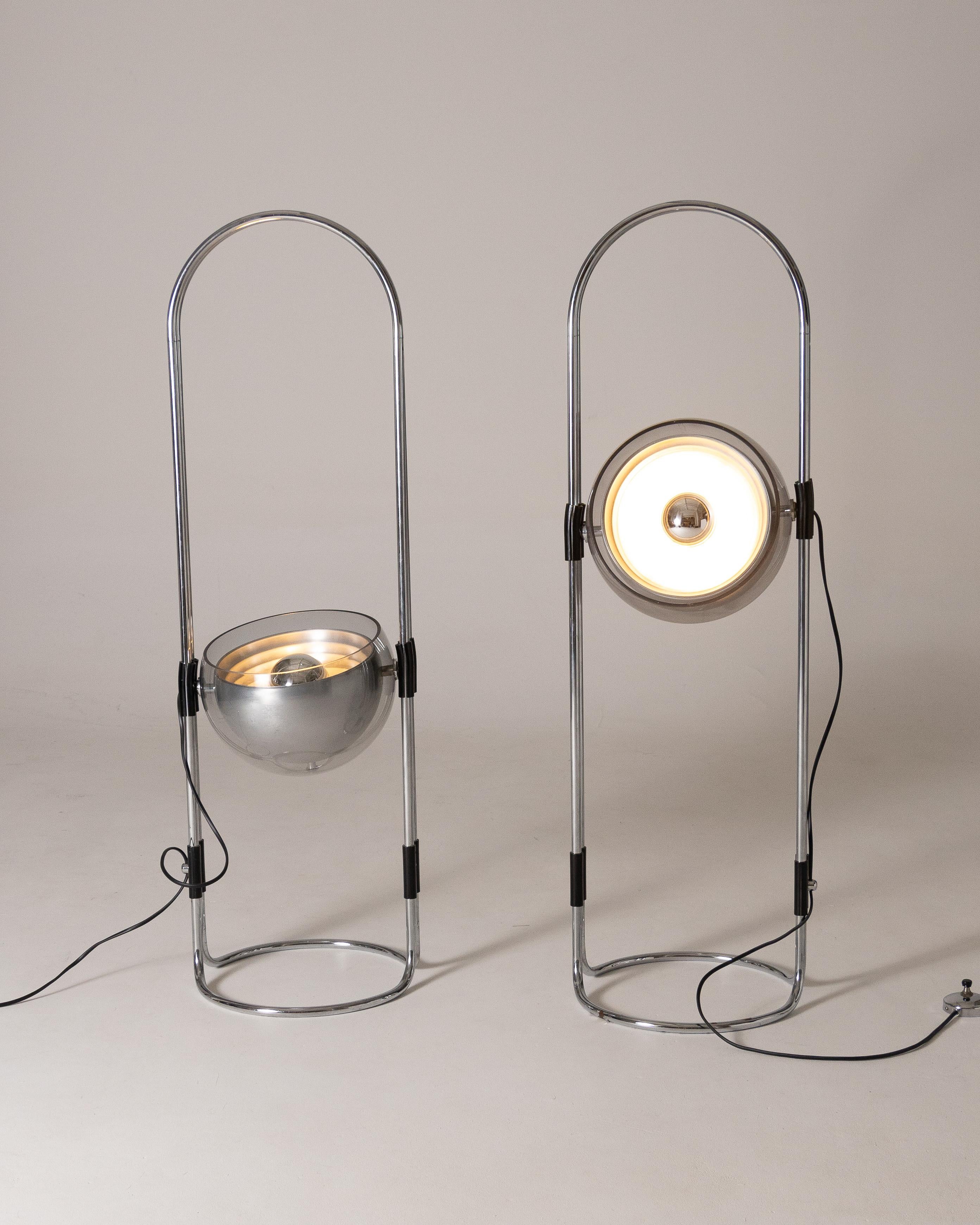 La Era Espacial Lampadaire, André Ricard, Metalarte. en venta 10