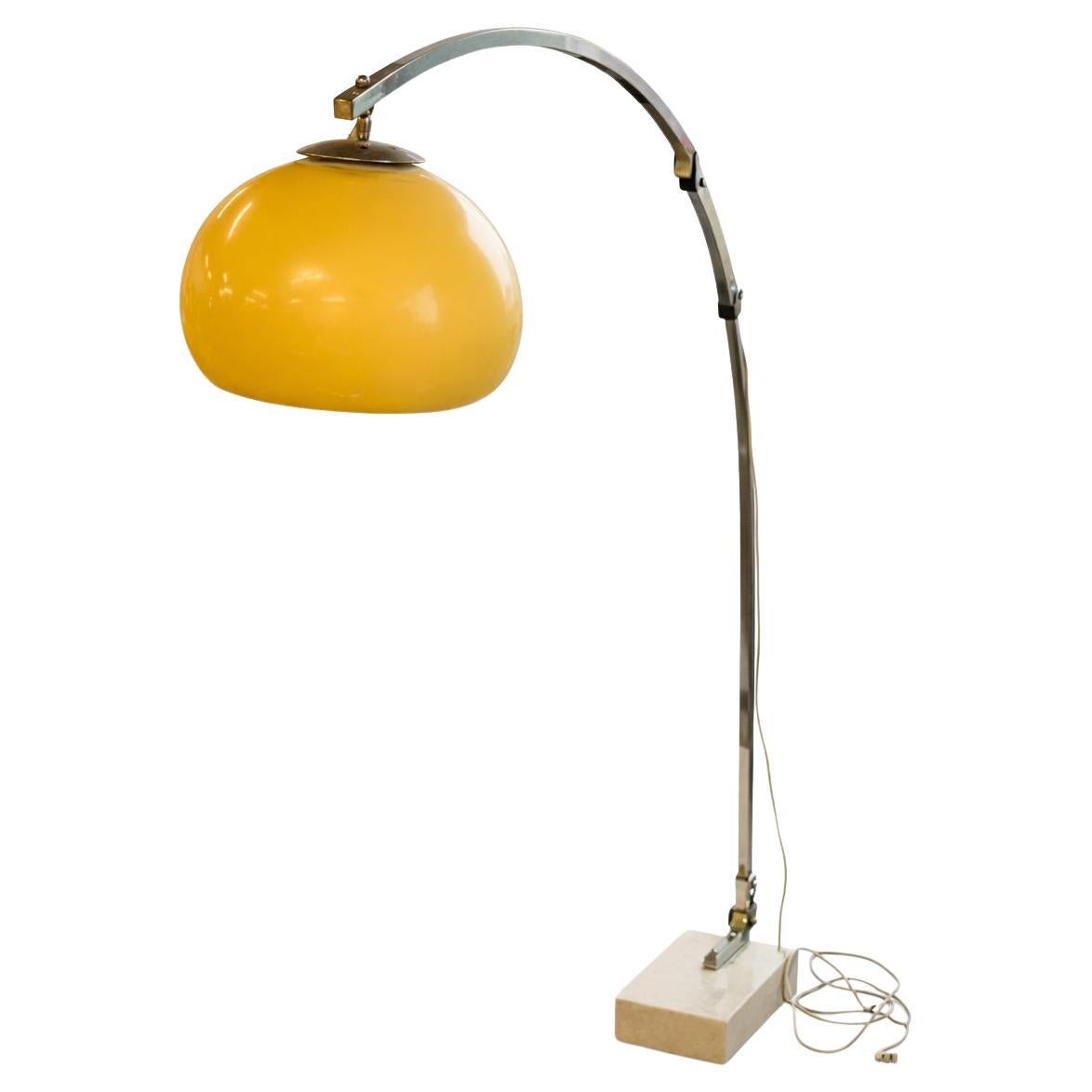 Arc-style Floor Lamp in the Style of Reggiani
