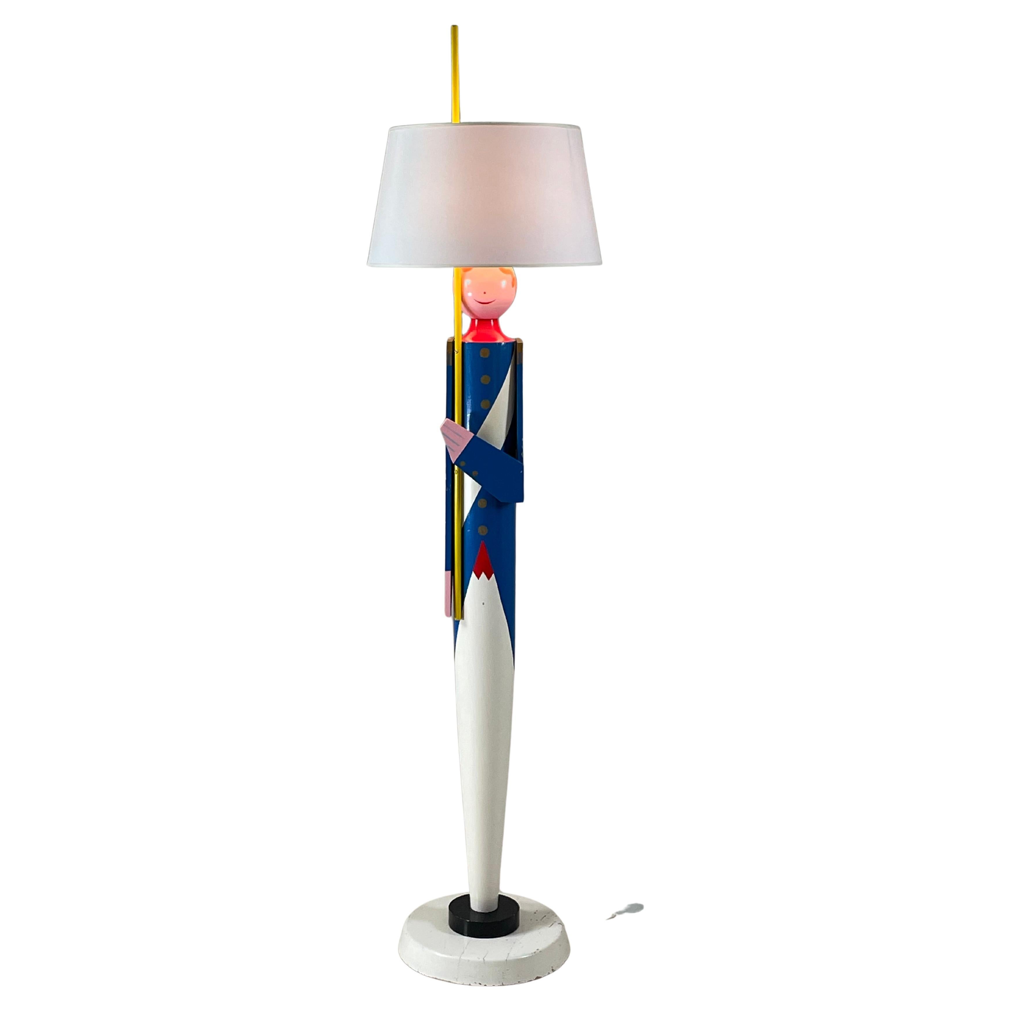 Lampadaire Vintage Soldier de Suzanne Bonnichon, Frankreich