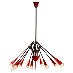 Vintage Fifties Twelve-Light Chandelier