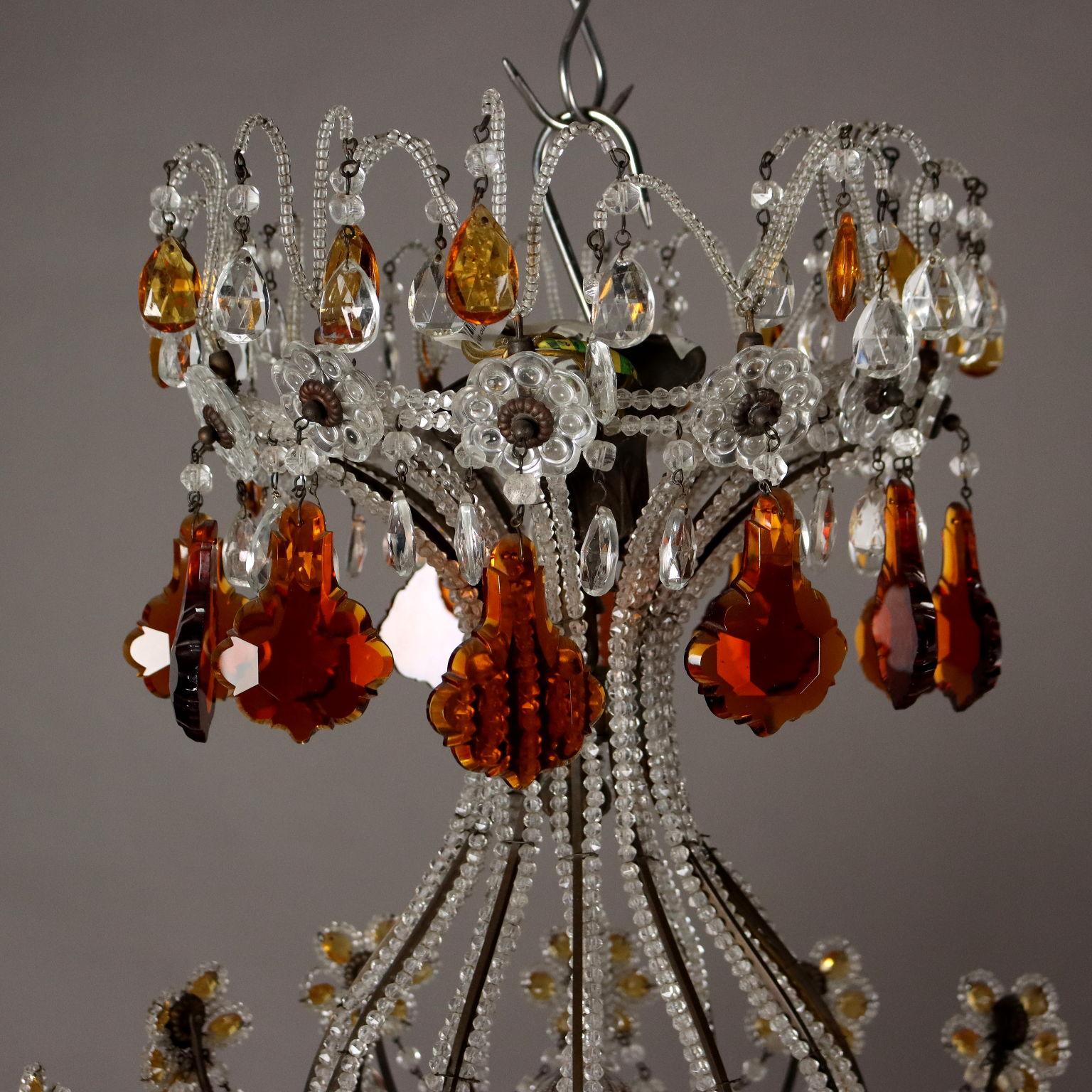 Italian Twelve-Light Chandelier Italy Early 20th Century