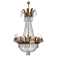 Lampadario a Mongolfiera Italia Ultimo Quarto XIX Secolo