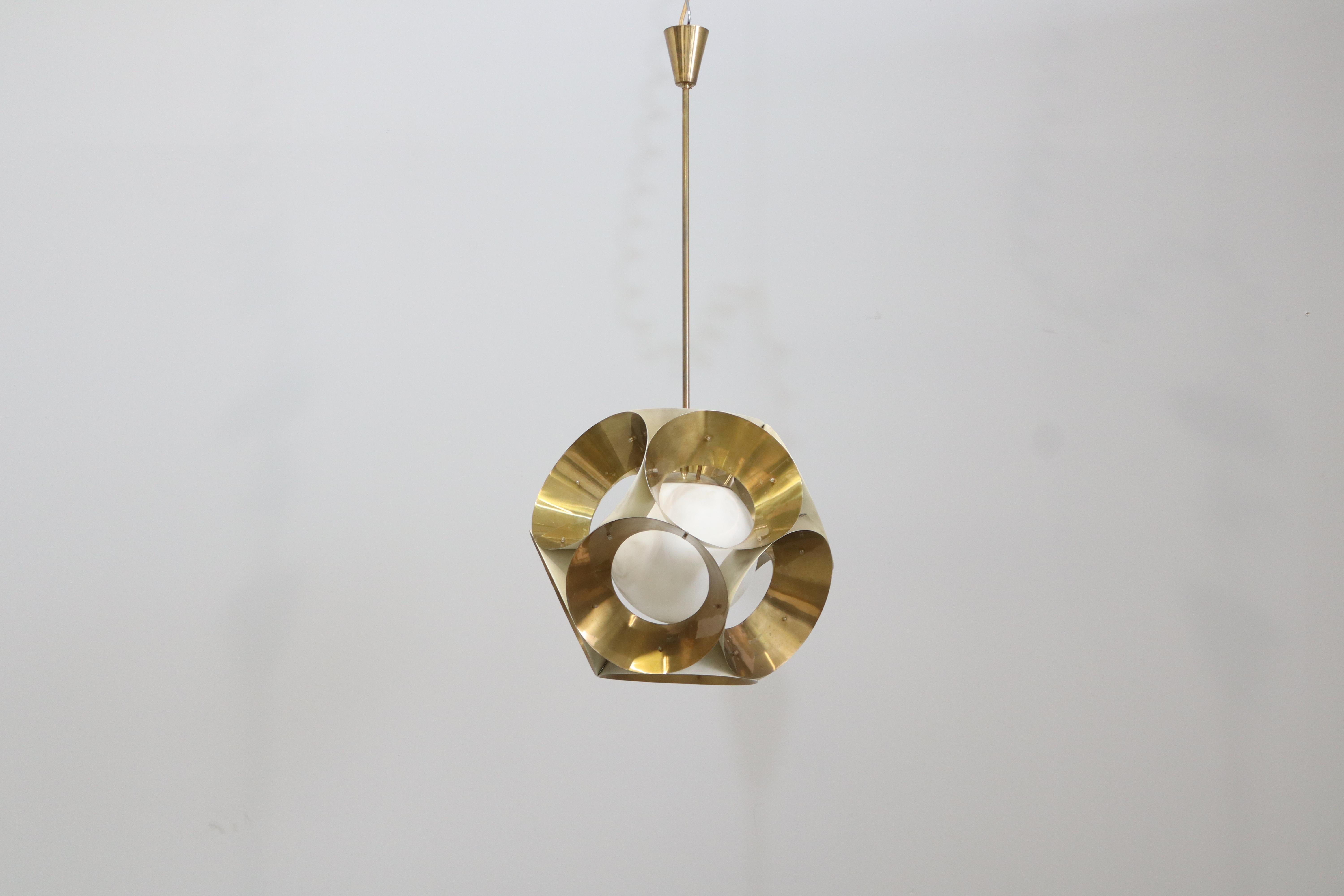 Lampadario a Sospensione Angelo Lelii Produzione Arredoluce 1963 Publicato im Angebot 5