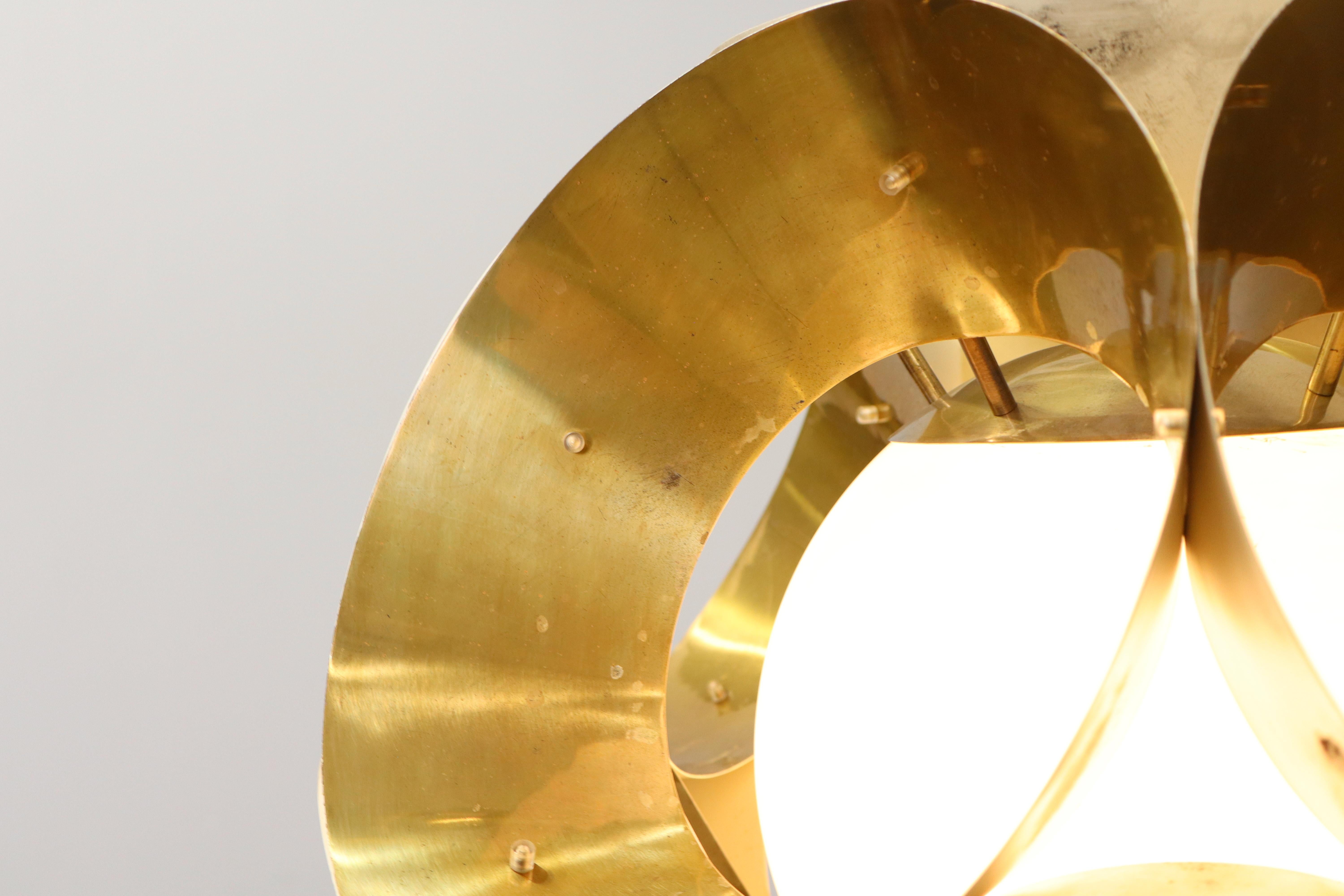 Lampadario a Sospensione Angelo Lelii Produzione Arredoluce 1963 Publicato im Zustand „Gut“ im Angebot in Rovereta, Repubblica di San Marino