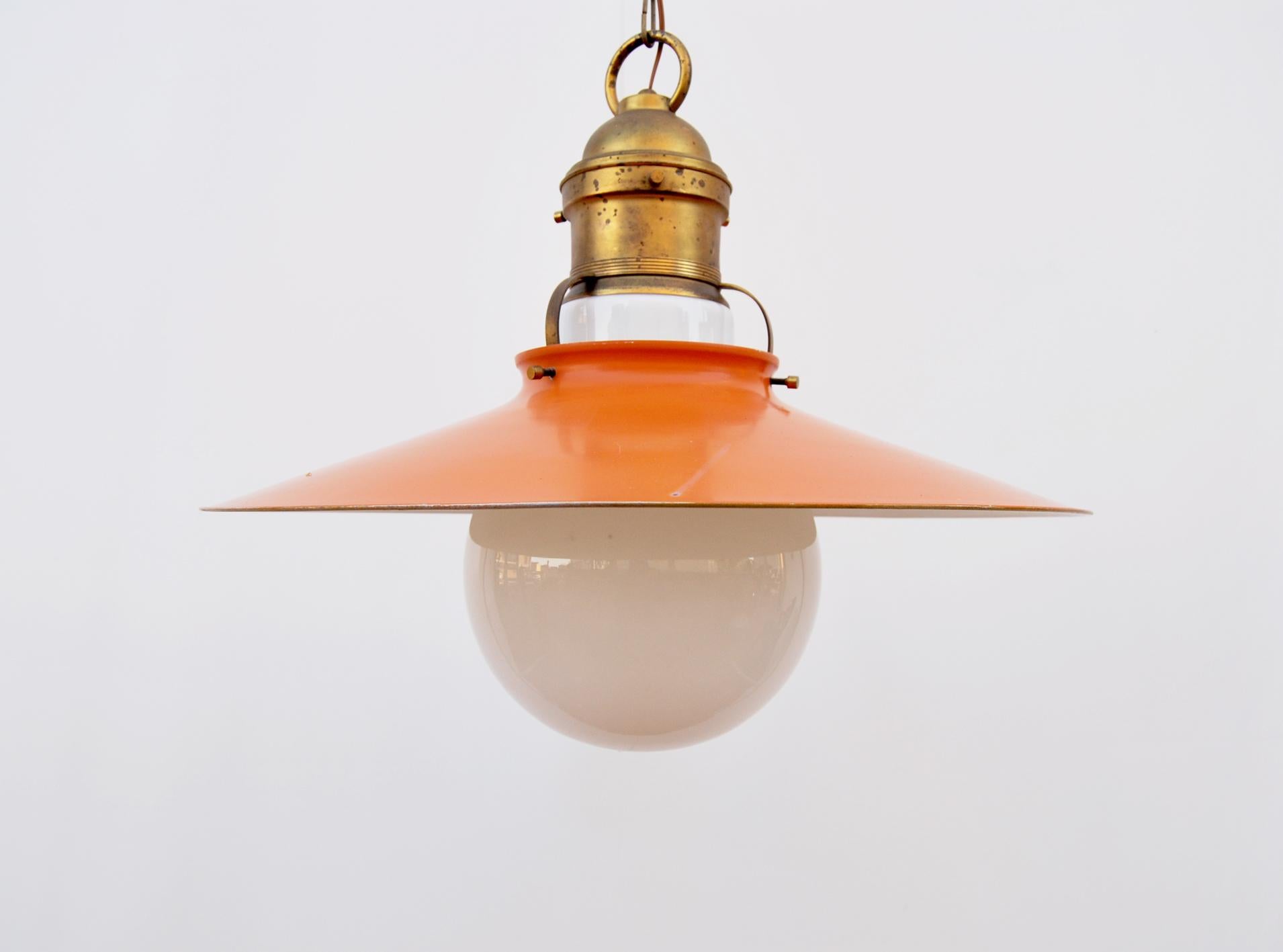 Mid-Century Modern Pendant chandelier, 1950s  For Sale