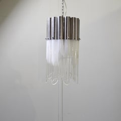 Carlo Nason 1970s pendant chandelier.