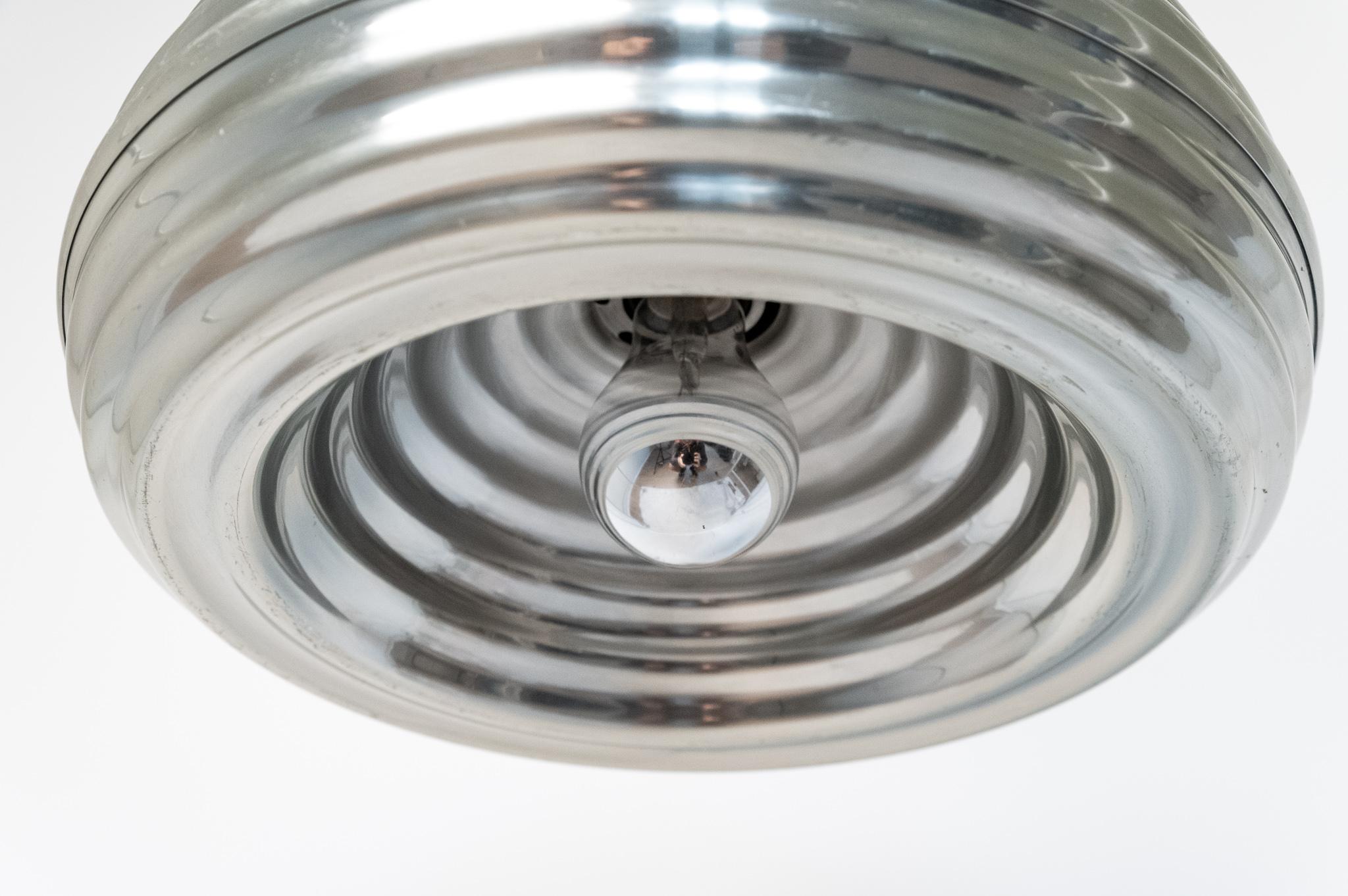 Italian Suspension chandelier with counterweight 