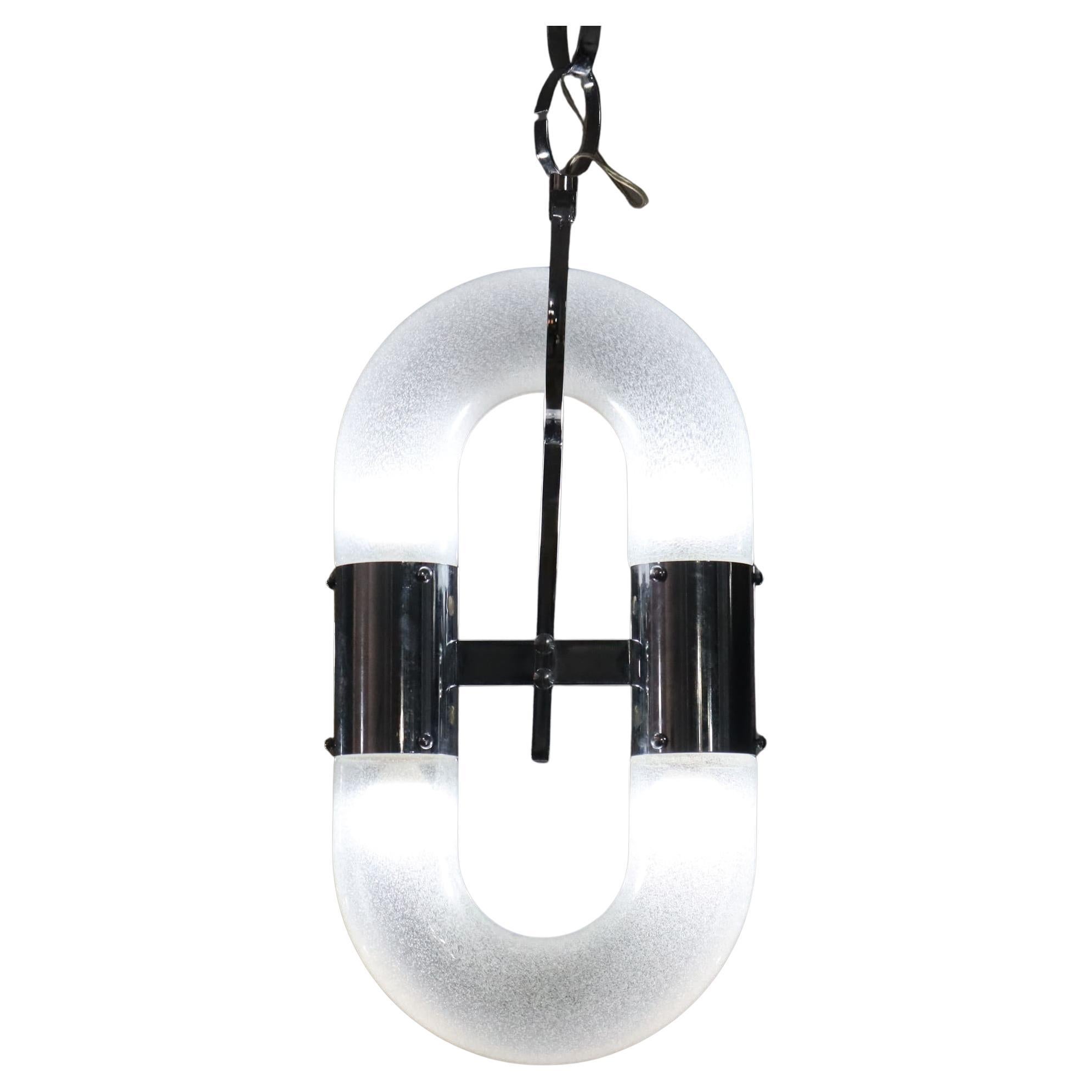 Mid-century modern Chandelier in Murano glass by Aldo Nason, Italy, 1960s in vendita