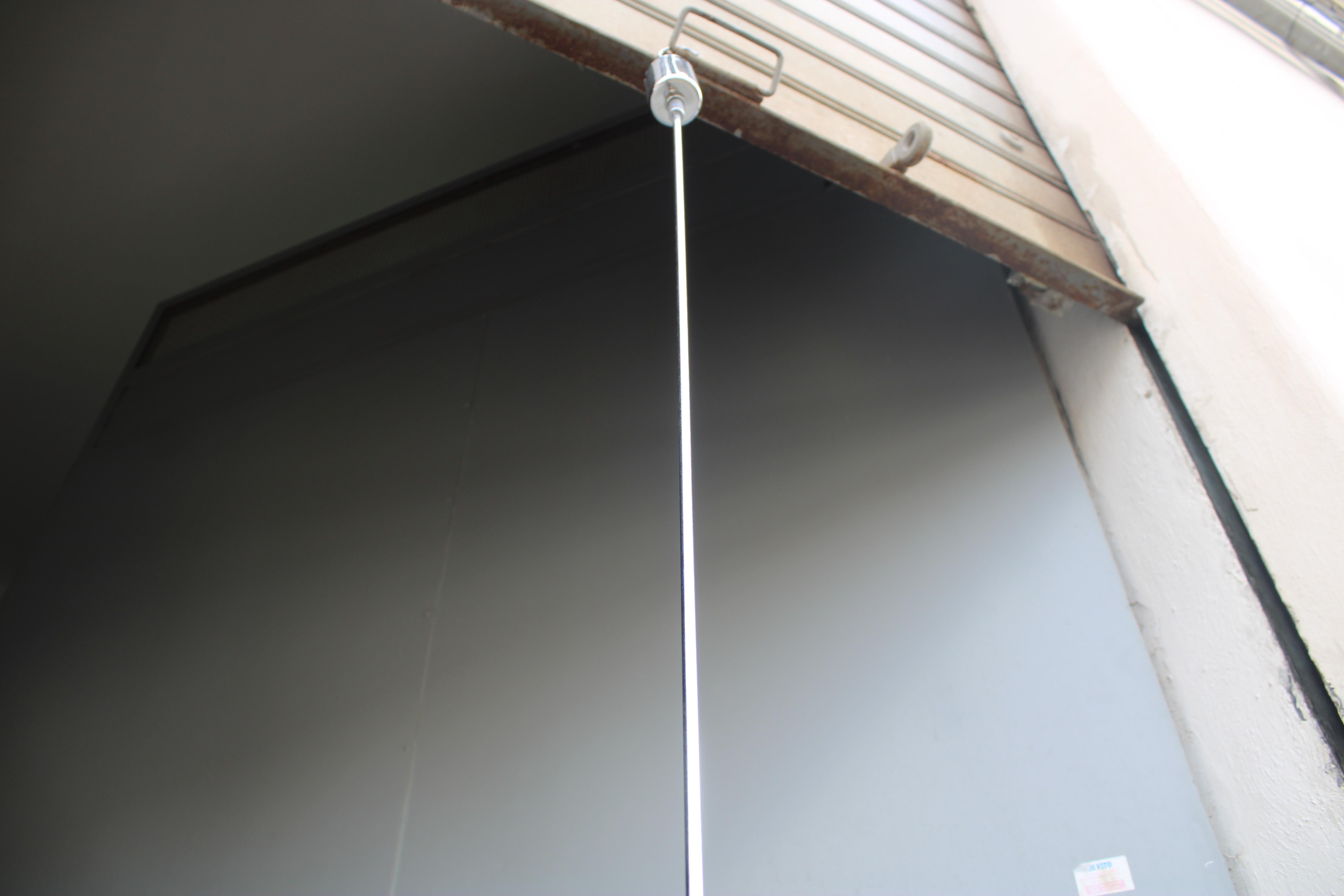 Lampadario a Sospensione minimale in Metallo Cromato Esperia Italia 1970 in vendita 1