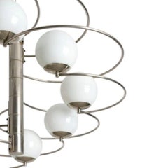 Pendant chandelier mod. 1050 by Pia Guidetti Crippa for Lumi, 1970s