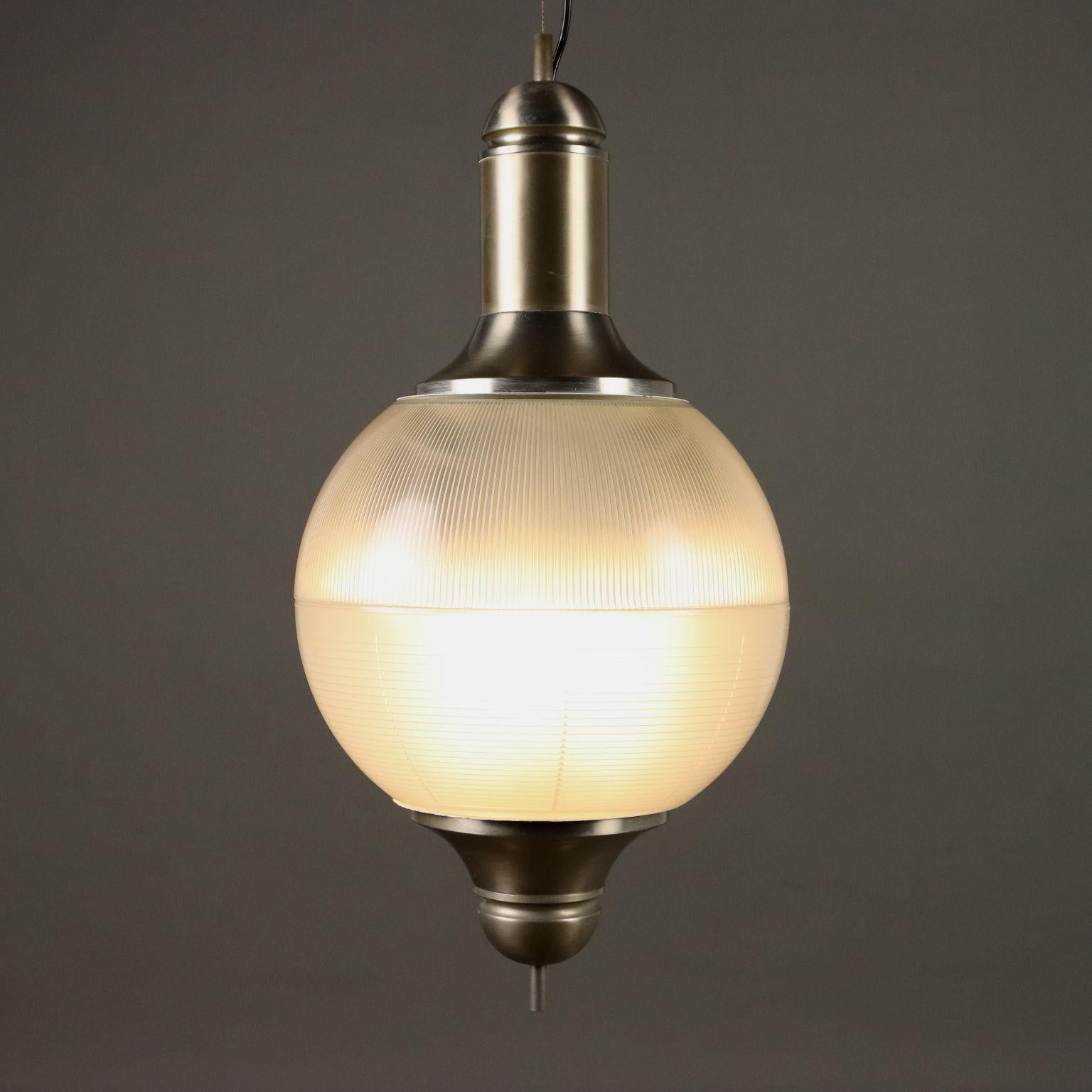Italian Vintage pendant chandelier Years 60-70 For Sale