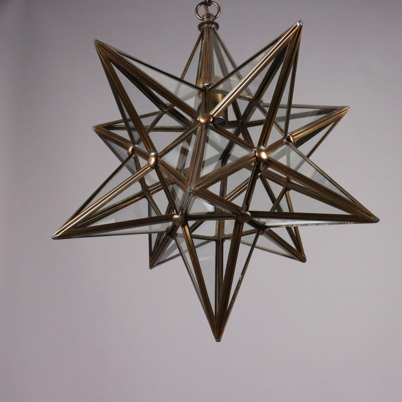Mid-20th Century Star Chandelier 1960s For Sale