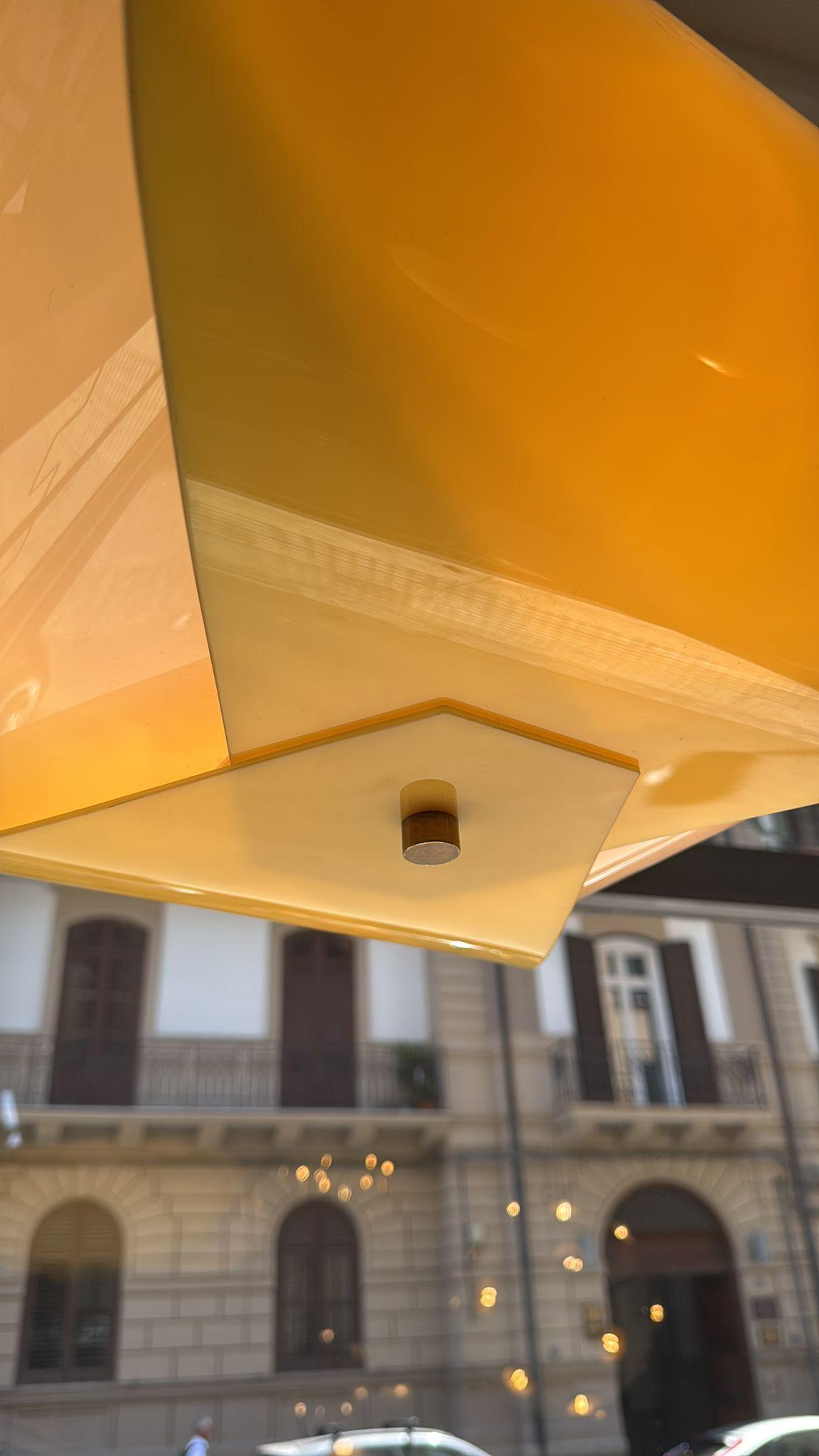 Mid-20th Century Lampadario Angelo Lelli per Arredoluce en vente